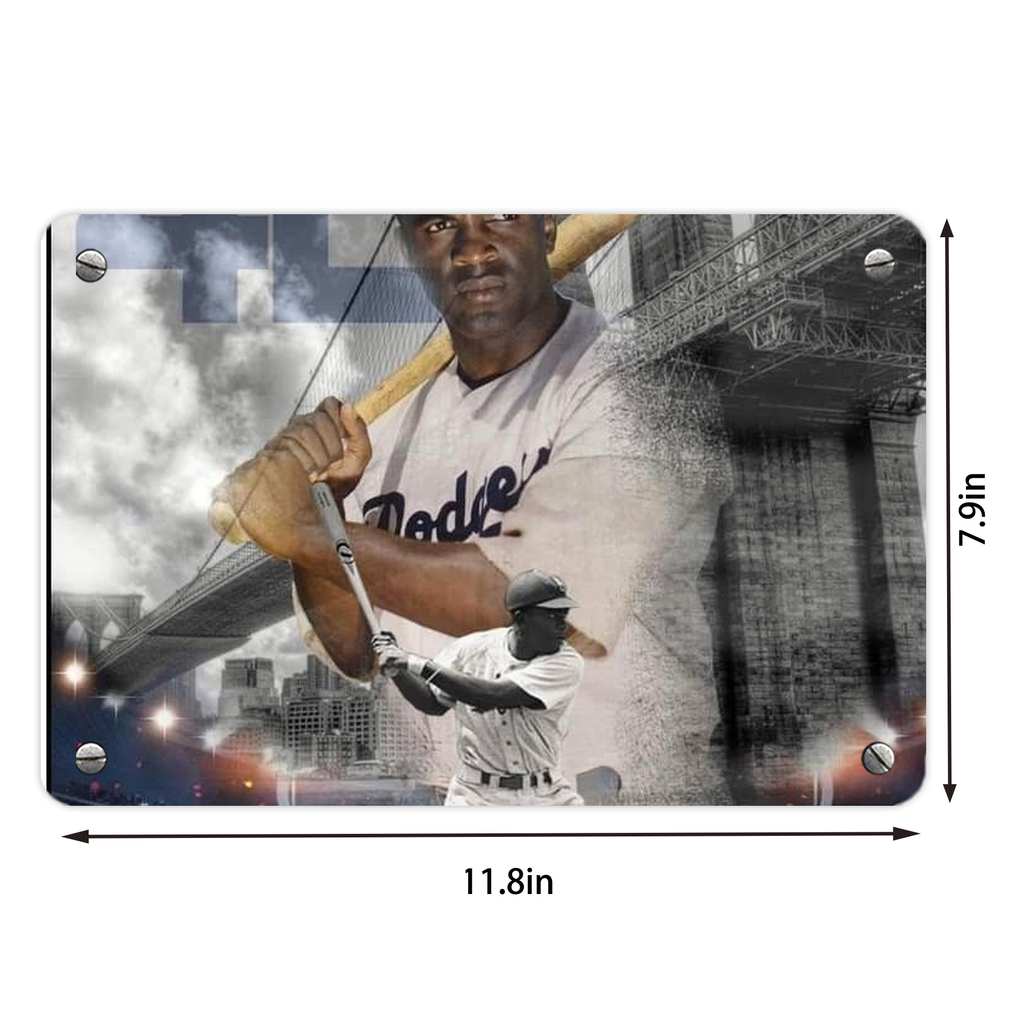  Metal Tin Sign 12x8inch - Premium Full-Print Decorative Wall Art, Durable Rust-Resistant Metal Plaque For Living Room, Bedroom, Kitchen, Office, Bar Décor