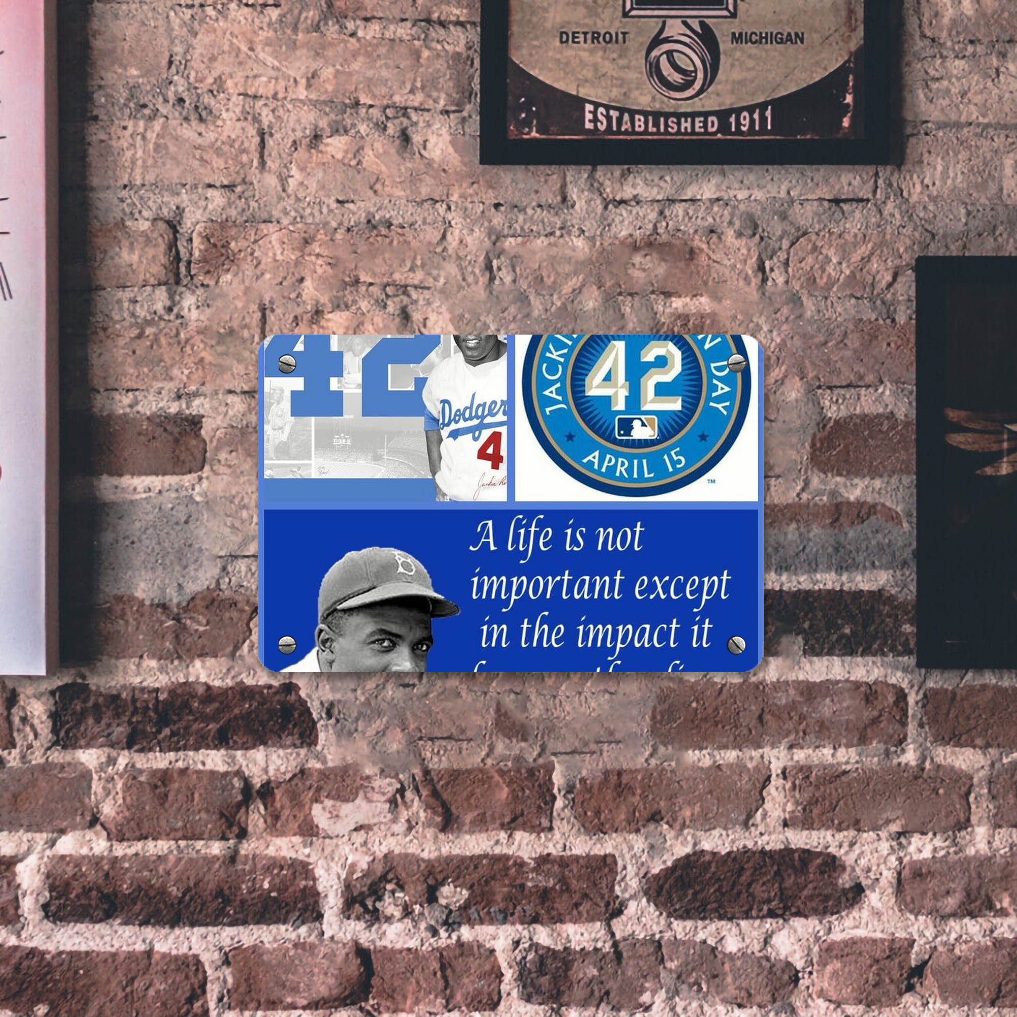  Metal Tin Sign 12x8inch - Premium Full-Print Decorative Wall Art, Durable Rust-Resistant Metal Plaque For Living Room, Bedroom, Kitchen, Office, Bar Décor