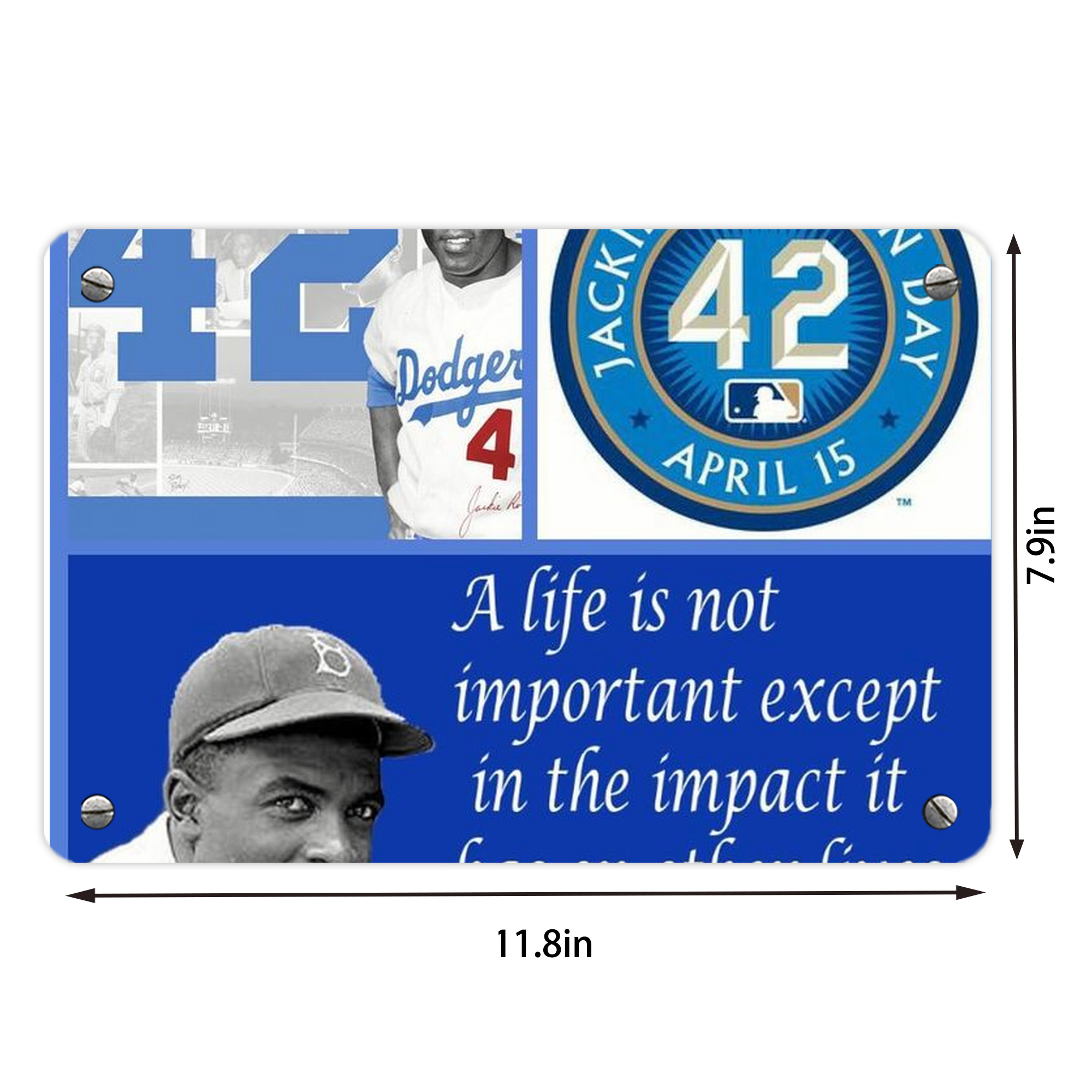  Metal Tin Sign 12x8inch - Premium Full-Print Decorative Wall Art, Durable Rust-Resistant Metal Plaque For Living Room, Bedroom, Kitchen, Office, Bar Décor