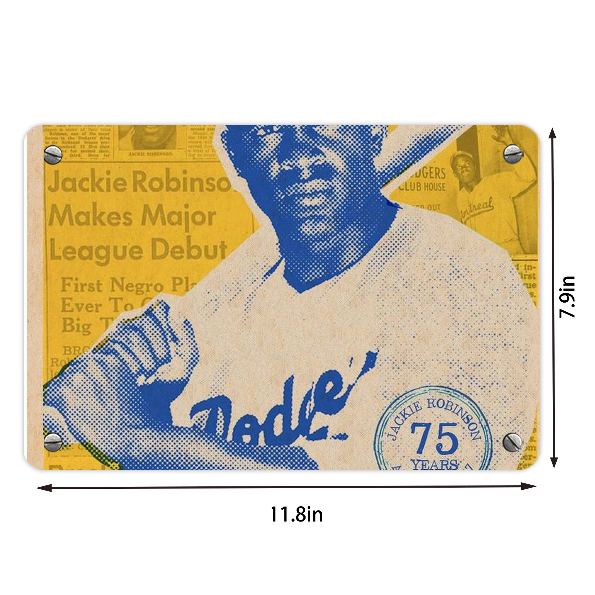  Metal Tin Sign 12x8inch - Premium Full-Print Decorative Wall Art, Durable Rust-Resistant Metal Plaque For Living Room, Bedroom, Kitchen, Office, Bar Décor