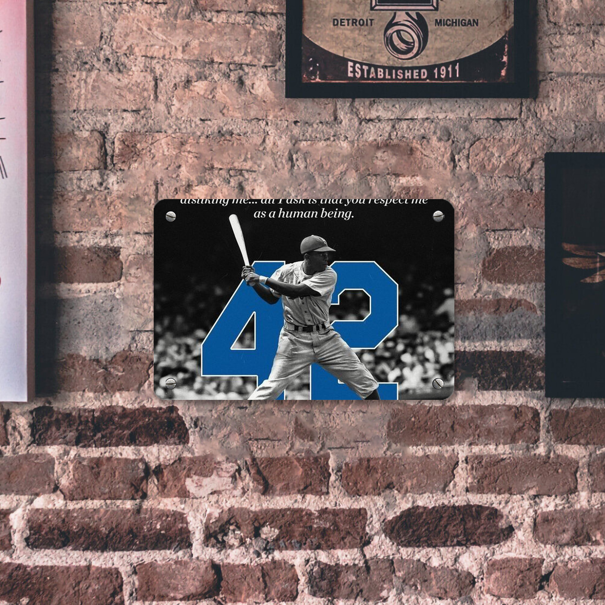  Metal Tin Sign 12x8inch - Premium Full-Print Decorative Wall Art, Durable Rust-Resistant Metal Plaque For Living Room, Bedroom, Kitchen, Office, Bar Décor