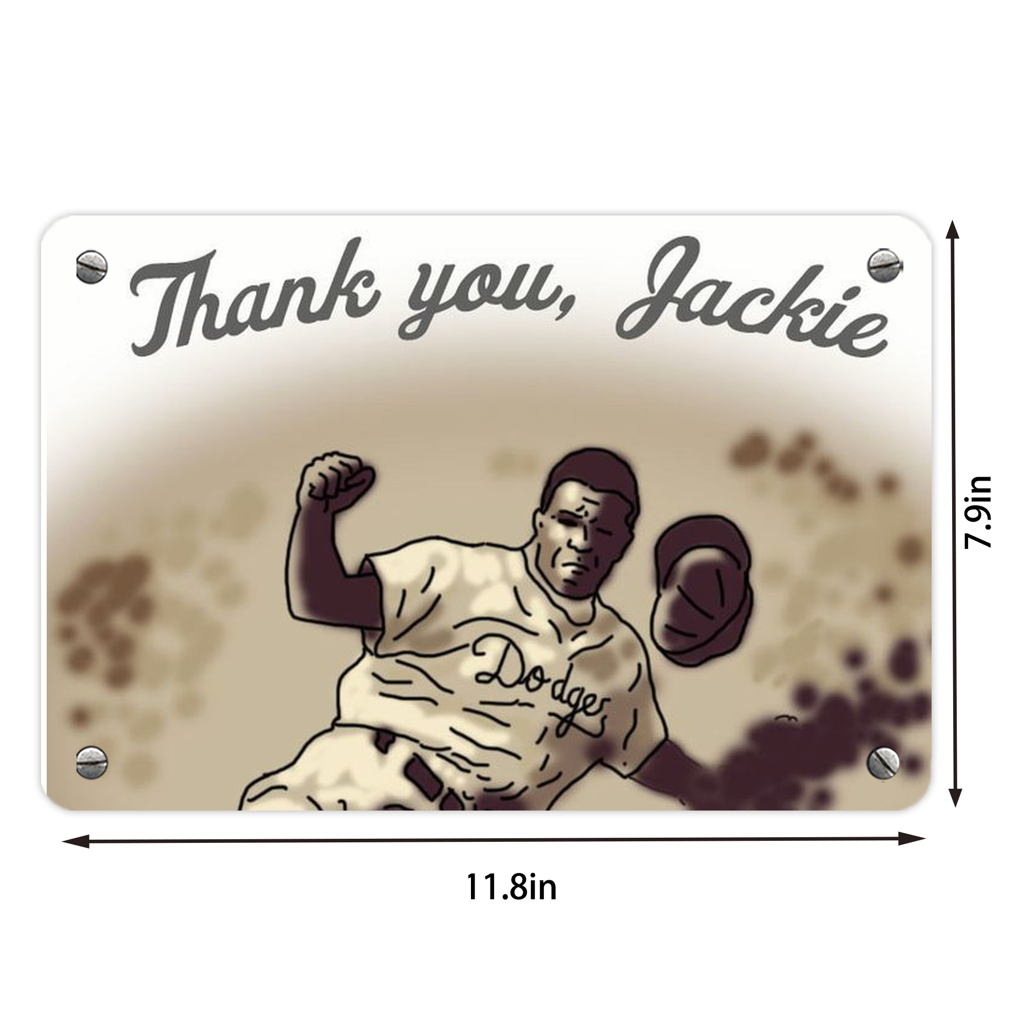  Metal Tin Sign 12x8inch - Premium Full-Print Decorative Wall Art, Durable Rust-Resistant Metal Plaque For Living Room, Bedroom, Kitchen, Office, Bar Décor