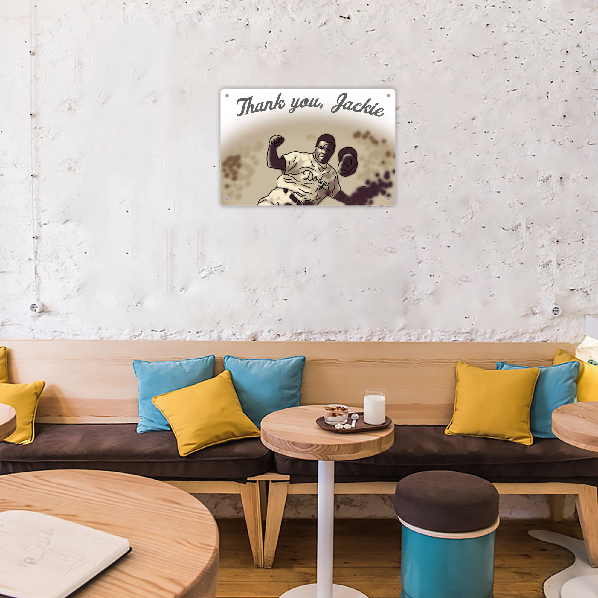  Decorative Aluminum Plaque – Horizontal Design – Durable, Stylish, Easy To Install – Ideal For Home, Office, Bar, And More