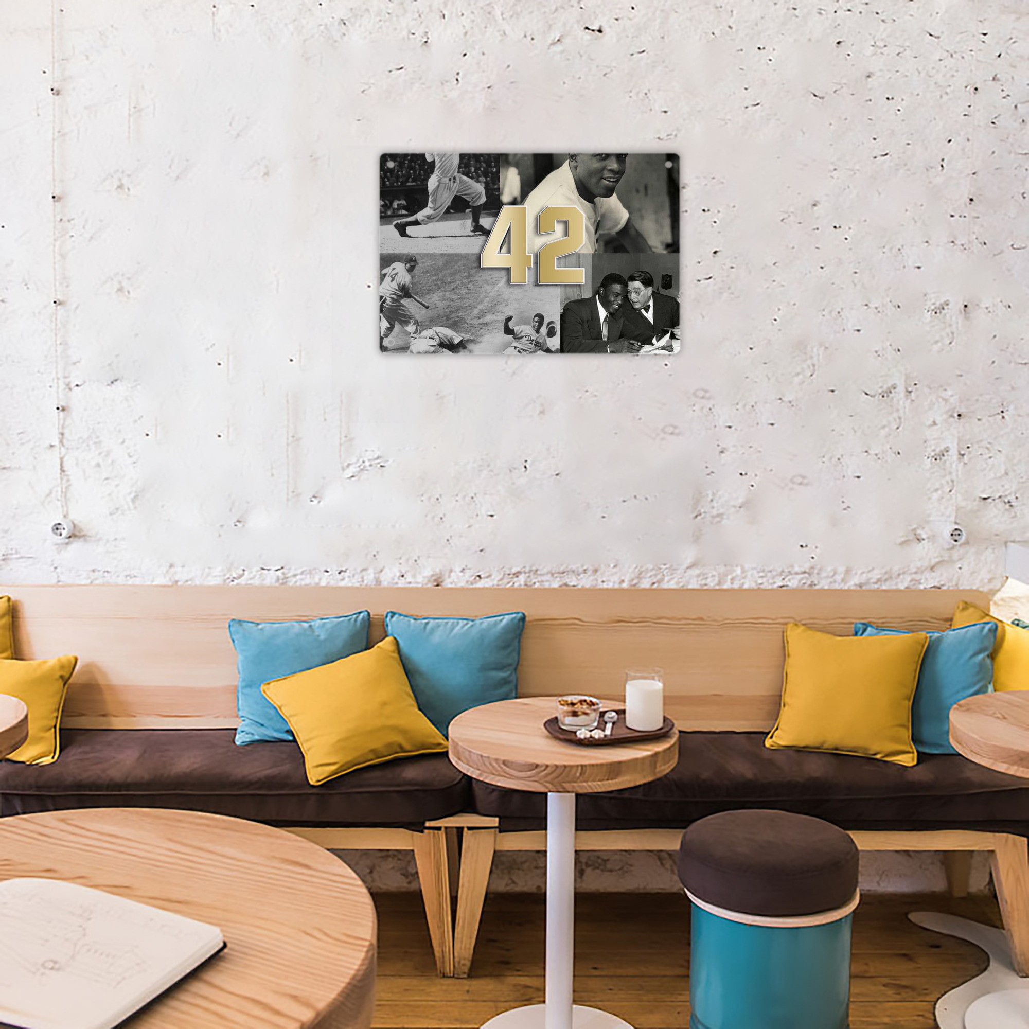  Decorative Aluminum Plaque – Horizontal Design – Durable, Stylish, Easy To Install – Ideal For Home, Office, Bar, And More