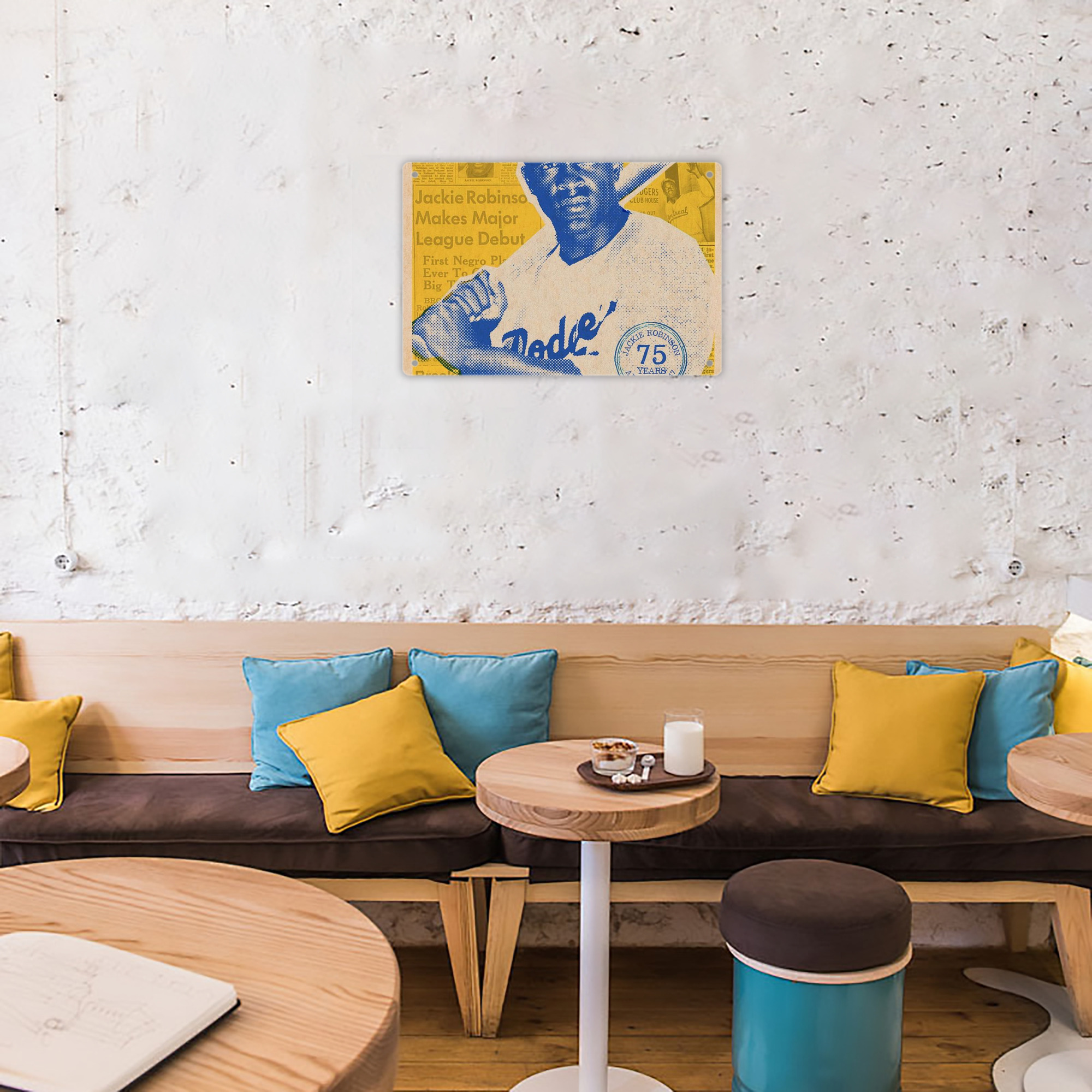  Decorative Aluminum Plaque – Horizontal Design – Durable, Stylish, Easy To Install – Ideal For Home, Office, Bar, And More