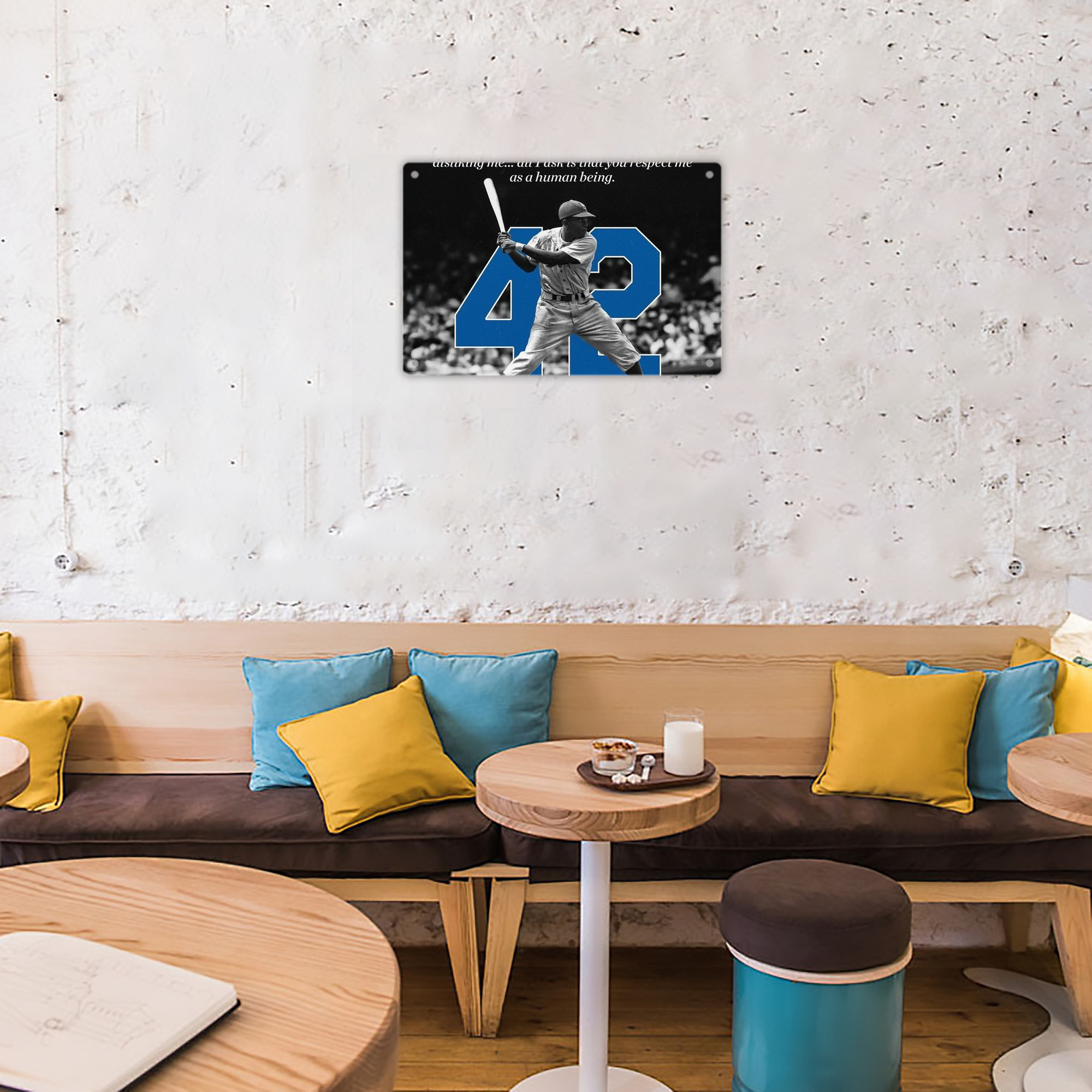  Decorative Aluminum Plaque – Horizontal Design – Durable, Stylish, Easy To Install – Ideal For Home, Office, Bar, And More