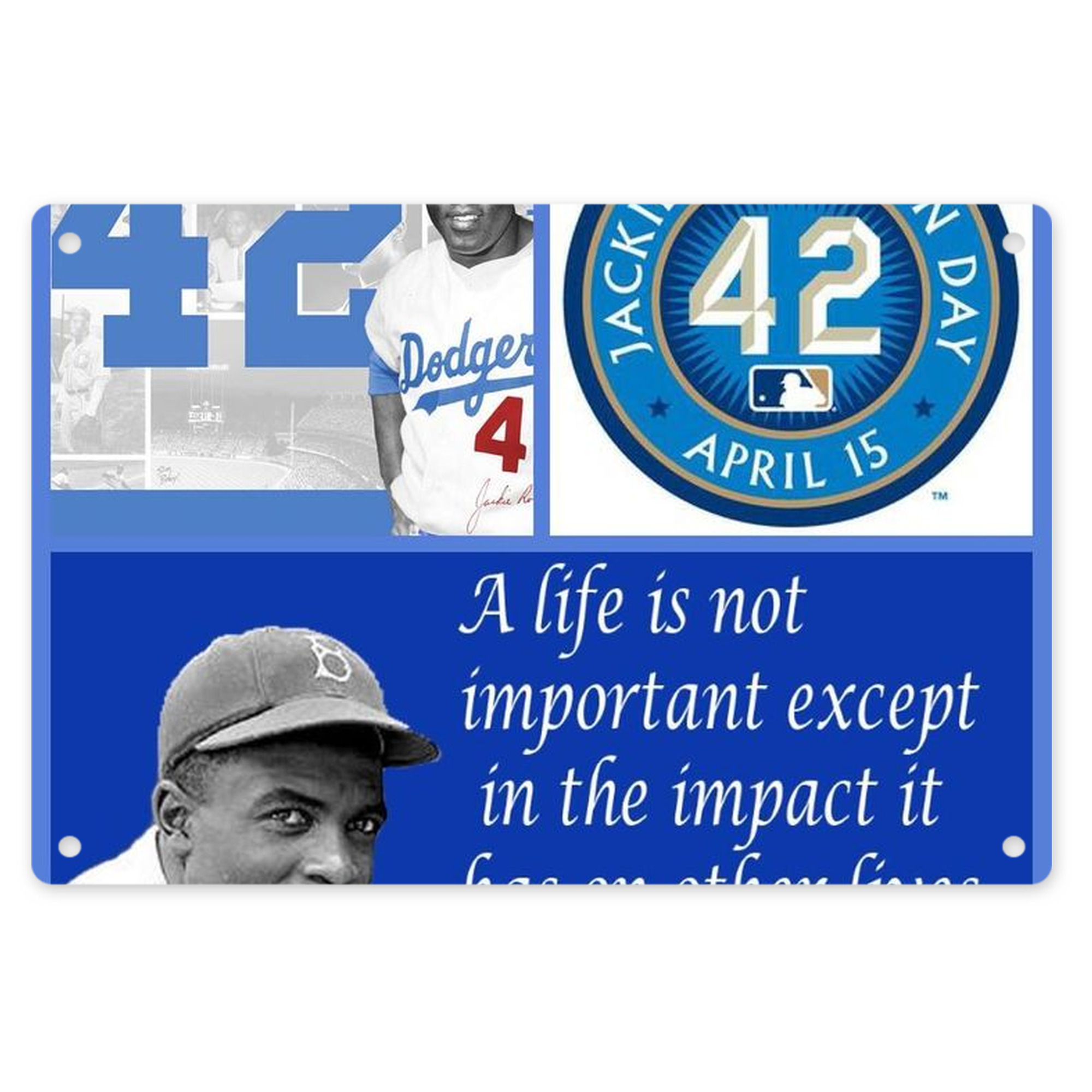  Decorative Aluminum Plaque – Horizontal Design – Durable, Stylish, Easy To Install – Ideal For Home, Office, Bar, And More