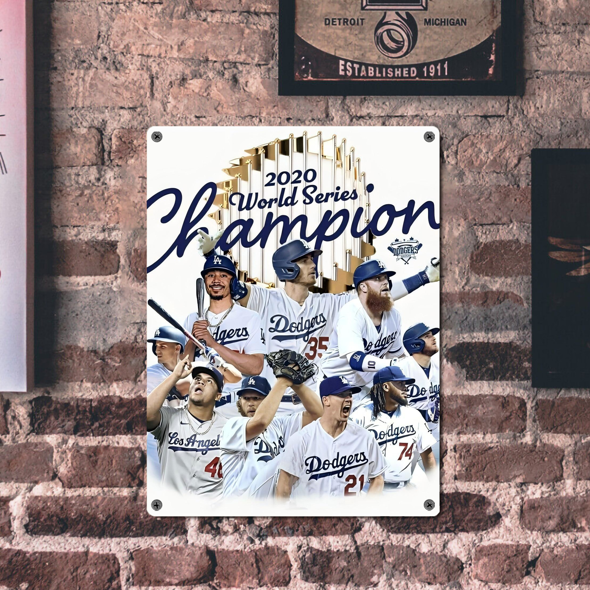  Vintage Metal Tin Sign 12x16inch – Retro Wall Art Decor For Home, Bar, Kitchen, Bedroom, Office – Durable Iron Sheet Poster, Easy To Hang, Full-Color Printing