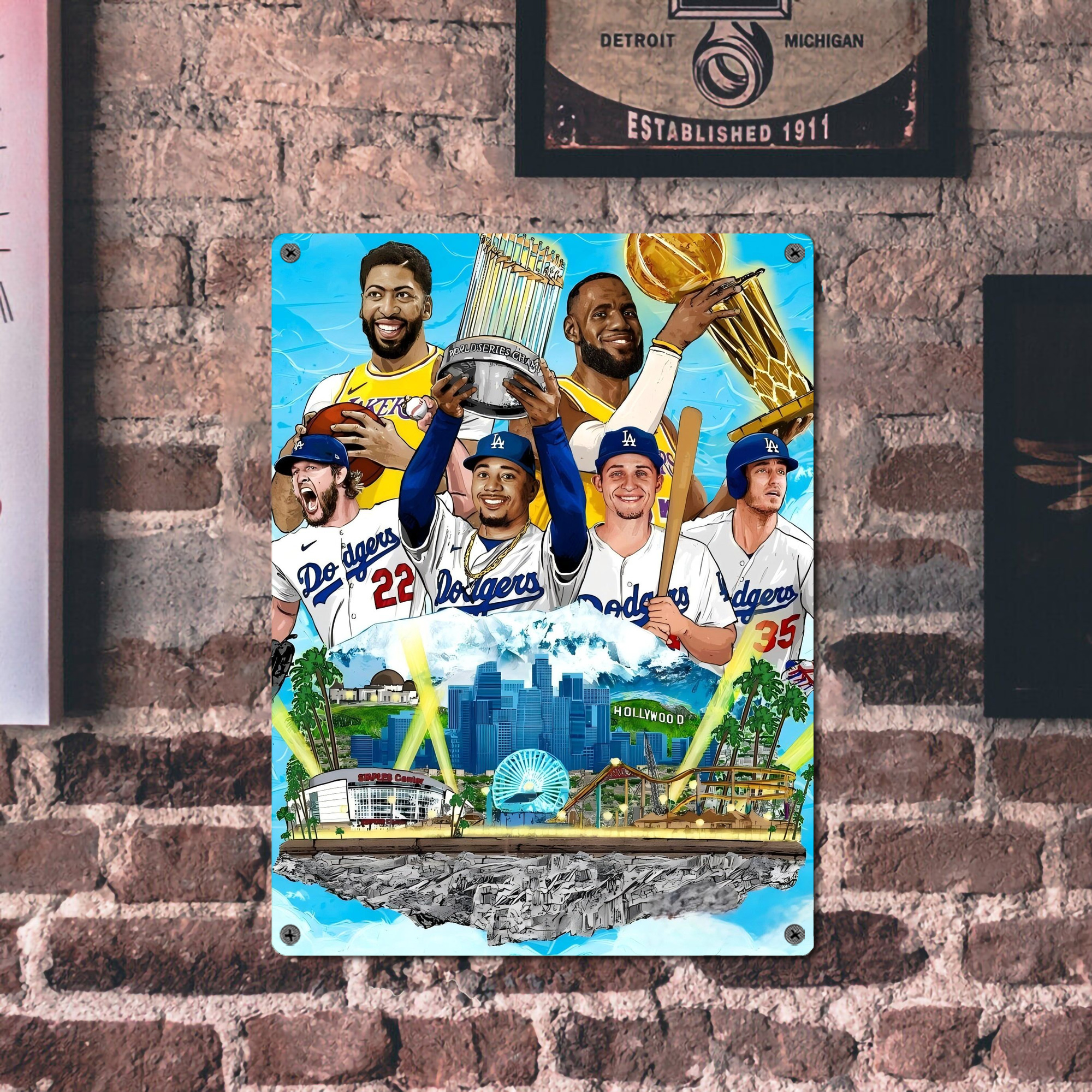  Vintage Metal Tin Sign 12x16inch – Retro Wall Art Decor For Home, Bar, Kitchen, Bedroom, Office – Durable Iron Sheet Poster, Easy To Hang, Full-Color Printing