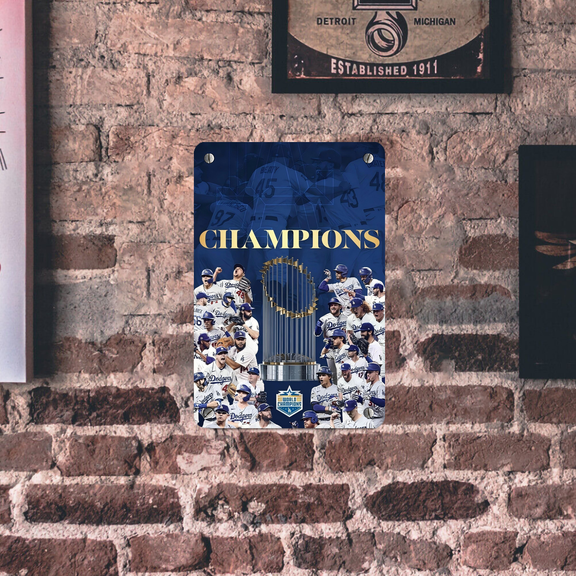  Metal Tin Sign 8x12inch - High-Quality Full-Print Decorative Wall Art, Durable Rust-Resistant Metal Plaque For Living Room, Bedroom, Kitchen, Office, Bar Décor