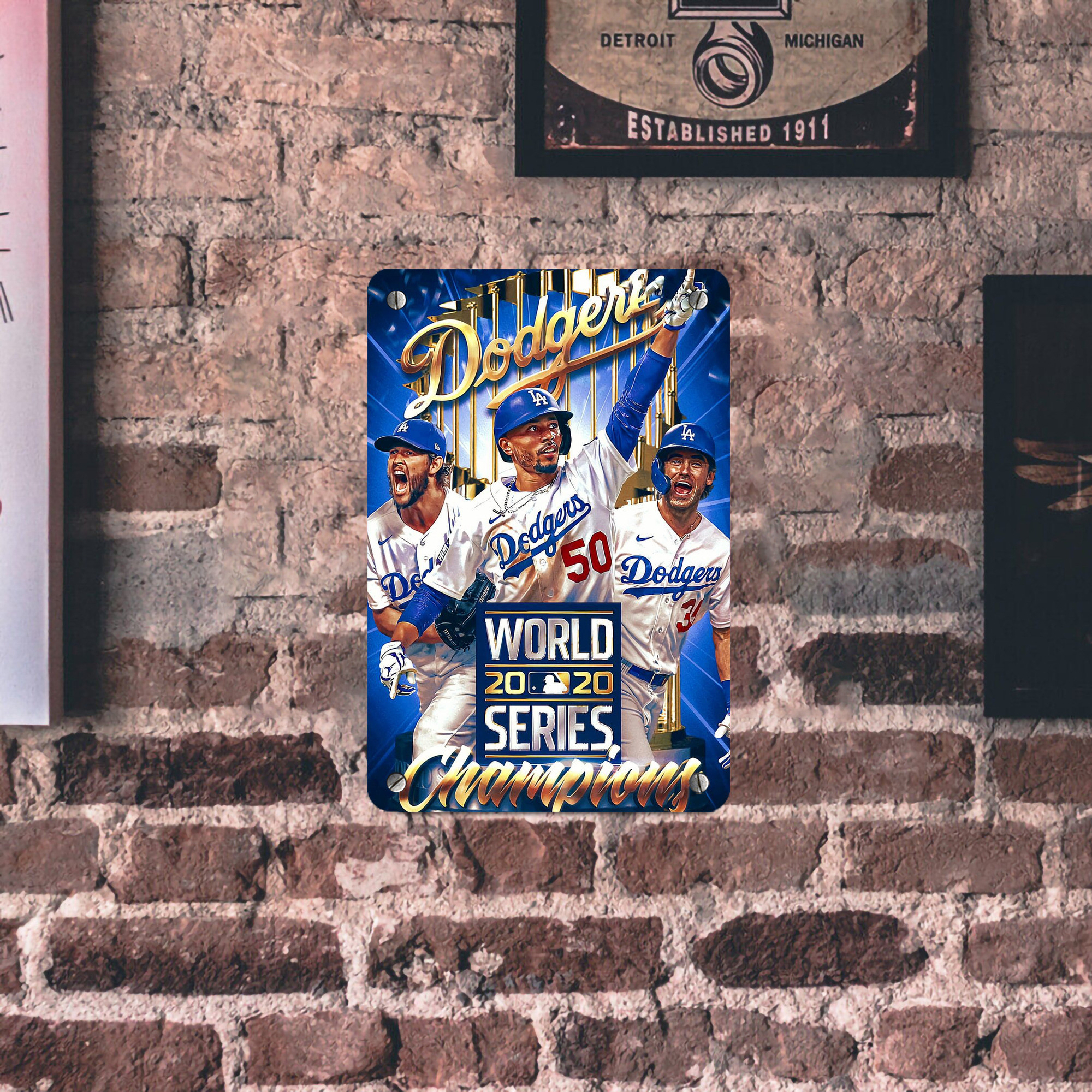  Metal Tin Sign 8x12inch - High-Quality Full-Print Decorative Wall Art, Durable Rust-Resistant Metal Plaque For Living Room, Bedroom, Kitchen, Office, Bar Décor