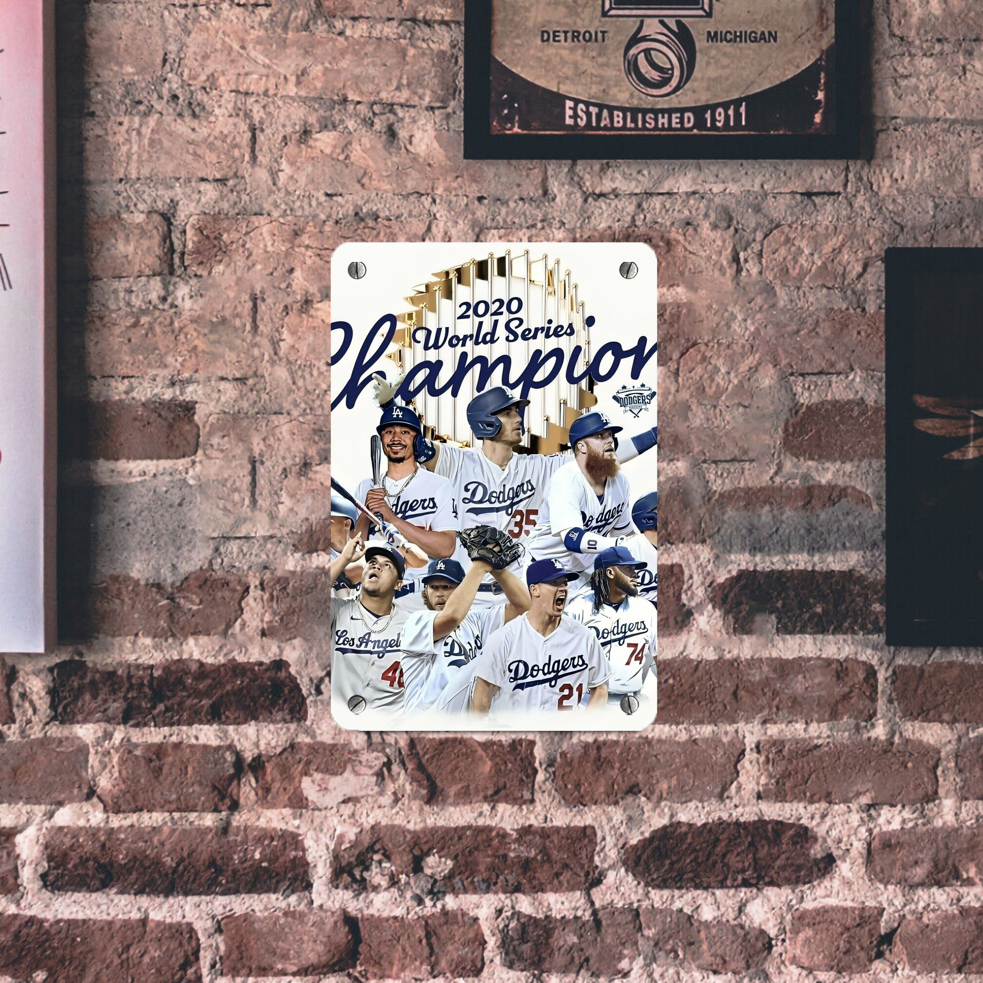  Metal Tin Sign 8x12inch - High-Quality Full-Print Decorative Wall Art, Durable Rust-Resistant Metal Plaque For Living Room, Bedroom, Kitchen, Office, Bar Décor