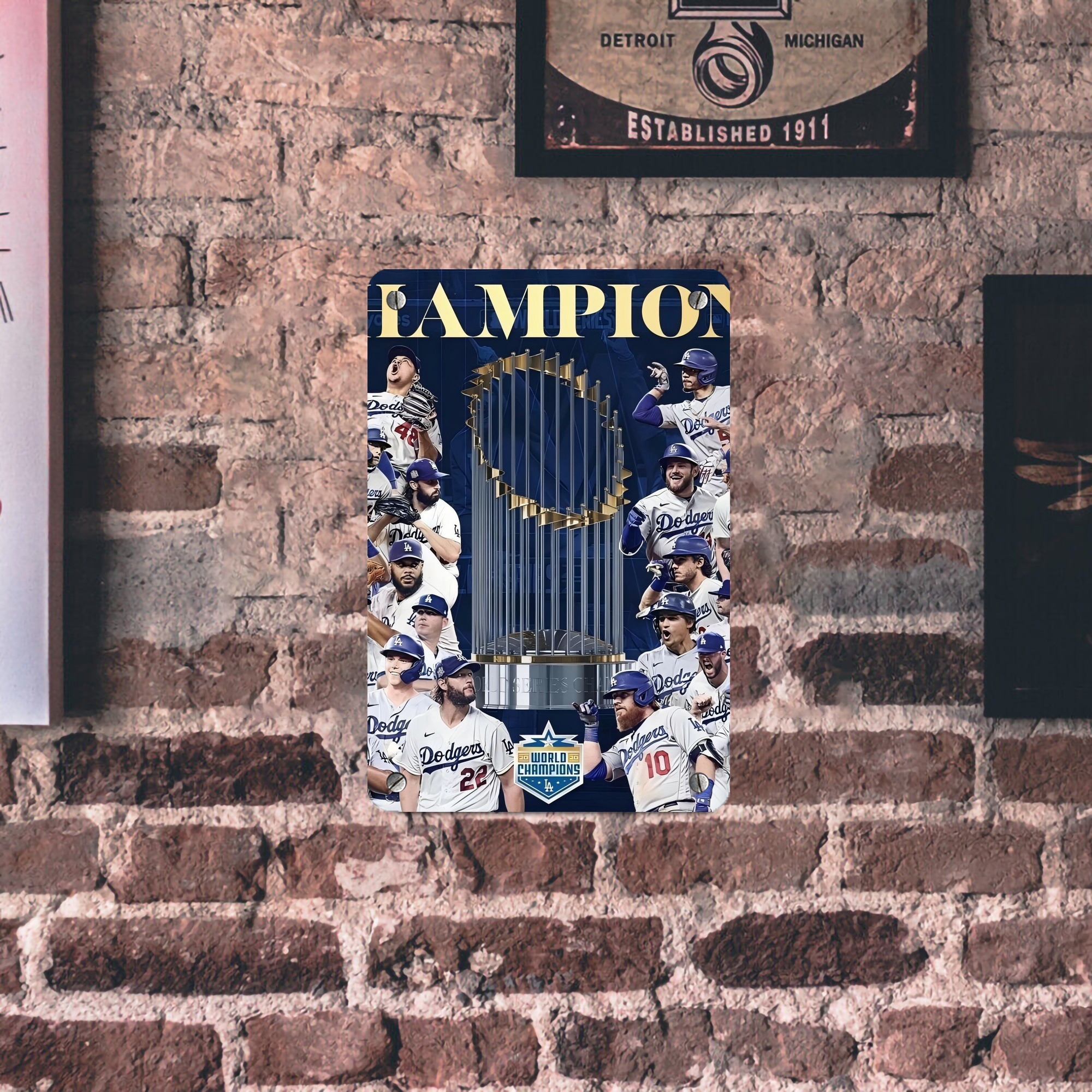  Metal Tin Sign 8x12inch - High-Quality Full-Print Decorative Wall Art, Durable Rust-Resistant Metal Plaque For Living Room, Bedroom, Kitchen, Office, Bar Décor