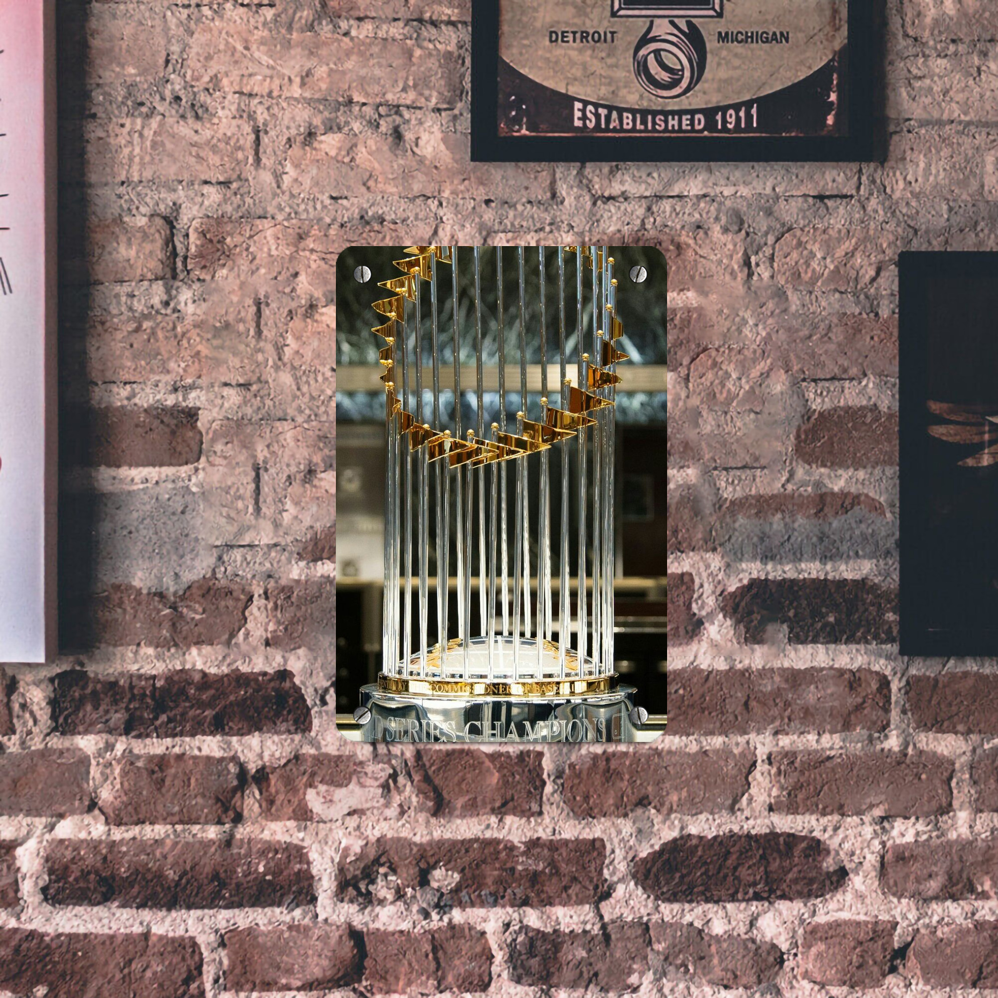  Metal Tin Sign 8x12inch - High-Quality Full-Print Decorative Wall Art, Durable Rust-Resistant Metal Plaque For Living Room, Bedroom, Kitchen, Office, Bar Décor