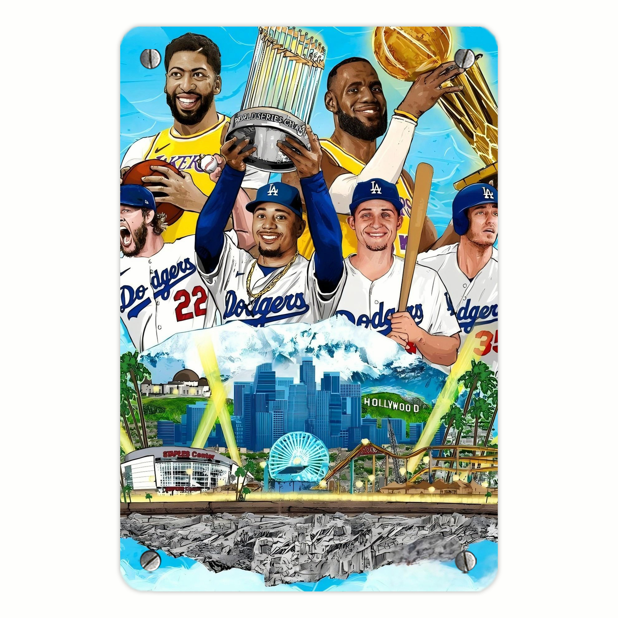  Metal Tin Sign 8x12inch - High-Quality Full-Print Decorative Wall Art, Durable Rust-Resistant Metal Plaque For Living Room, Bedroom, Kitchen, Office, Bar Décor