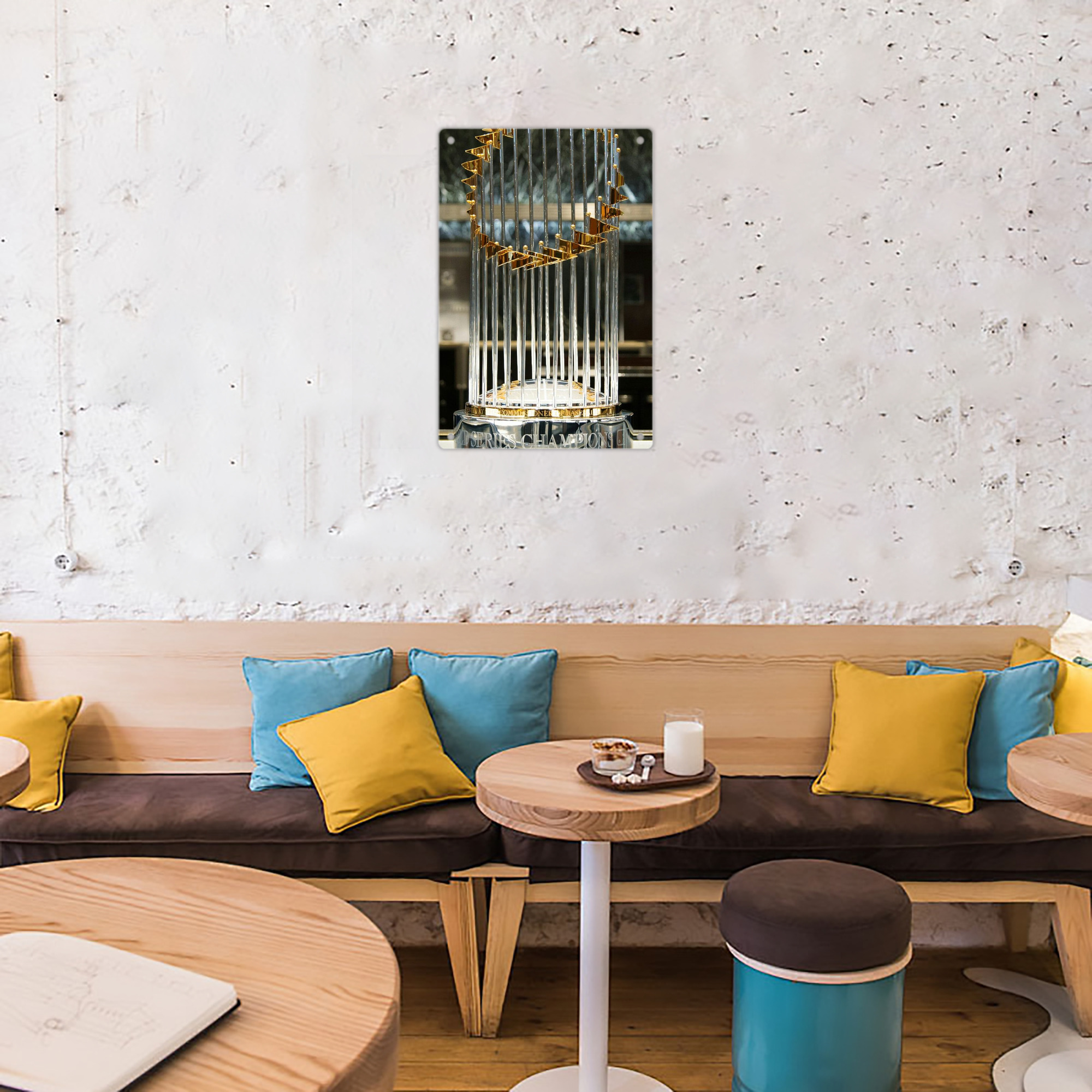  8x12inch Vertical Aluminum Sign - Durable Fade-Resistant Indoor/Outdoor Safety & Information Plaque For Office, Hotel, Restaurant, Bar, Public Spaces