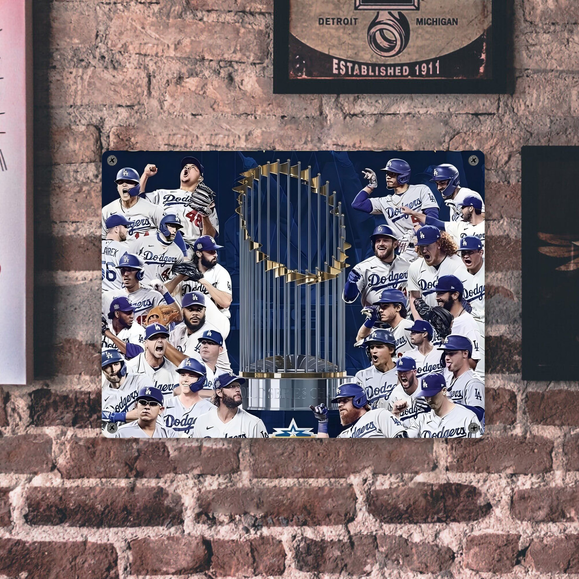  Vintage Metal Tin Sign 16x12 – Full-Print Iron Wall Decor – Durable, Fade-Resistant – Easy To Hang – Ideal For Home, Bar, Kitchen & Office Decor