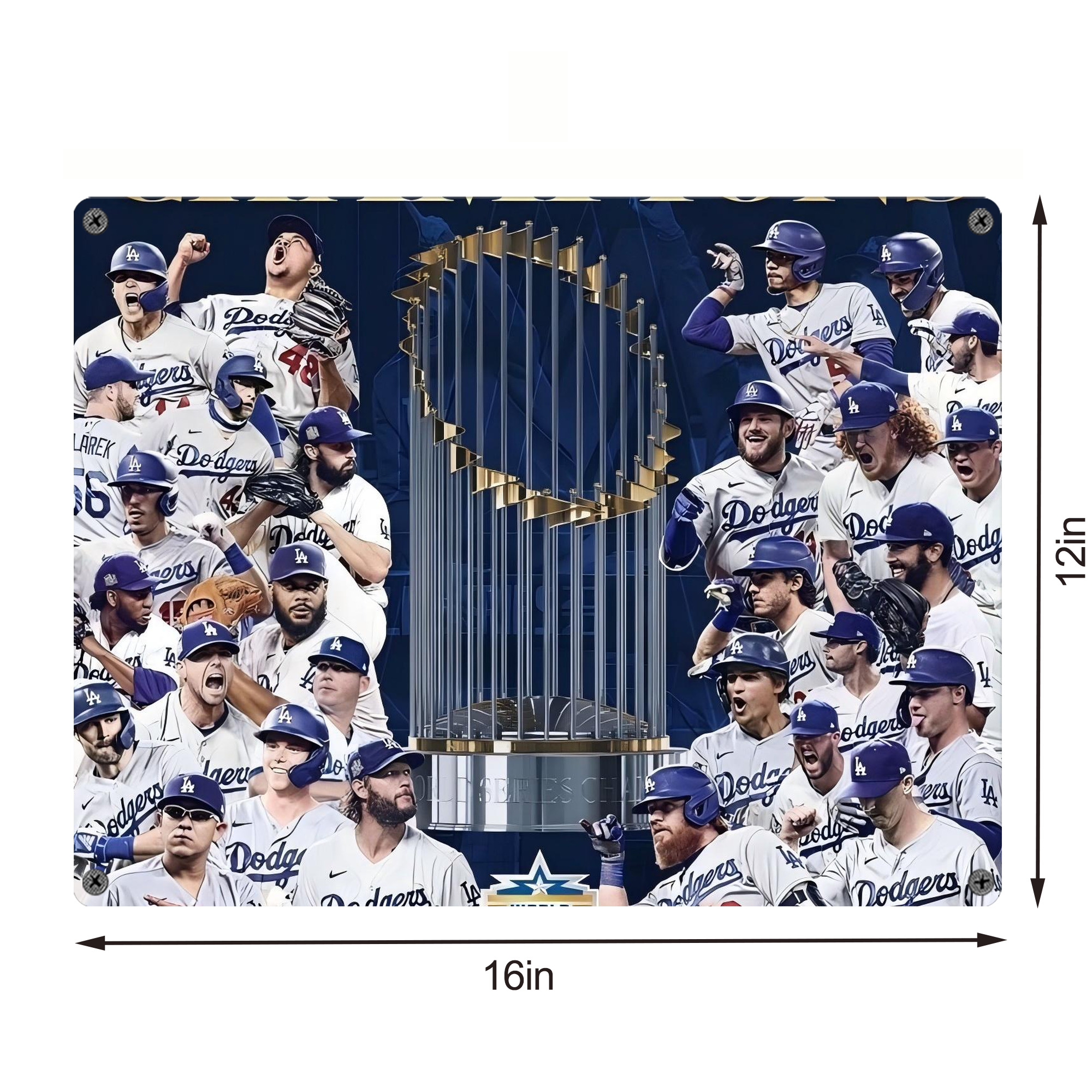  Vintage Metal Tin Sign 16x12 – Full-Print Iron Wall Decor – Durable, Fade-Resistant – Easy To Hang – Ideal For Home, Bar, Kitchen & Office Decor