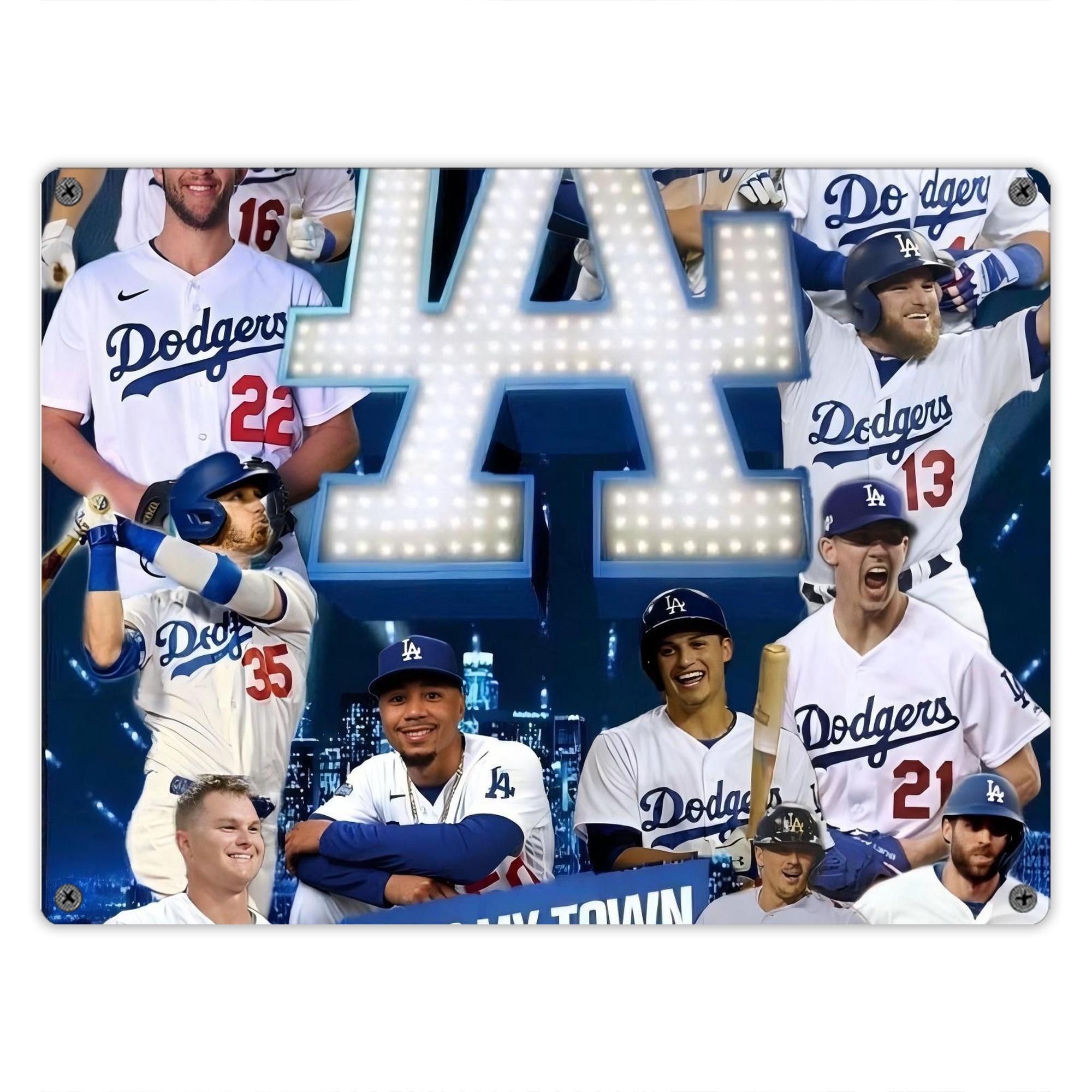  Vintage Metal Tin Sign 16x12 – Full-Print Iron Wall Decor – Durable, Fade-Resistant – Easy To Hang – Ideal For Home, Bar, Kitchen & Office Decor