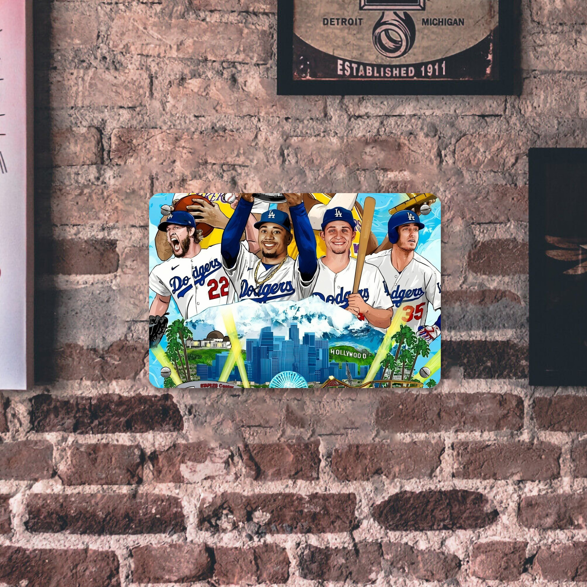  Metal Tin Sign 12x8inch - Premium Full-Print Decorative Wall Art, Durable Rust-Resistant Metal Plaque For Living Room, Bedroom, Kitchen, Office, Bar Décor