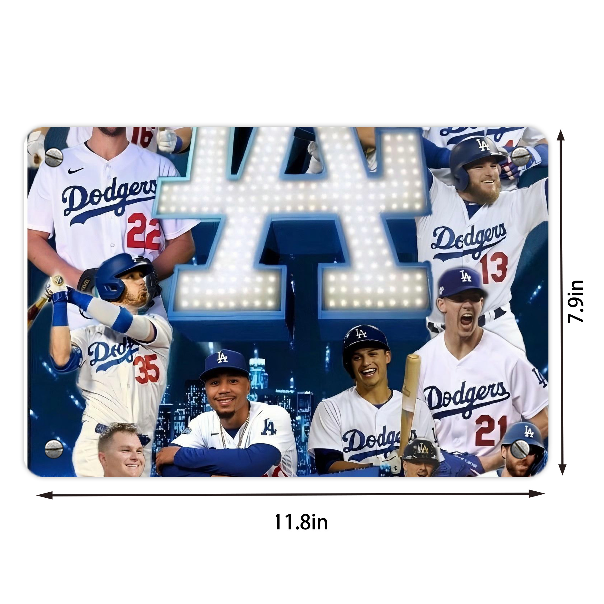  Metal Tin Sign 12x8inch - Premium Full-Print Decorative Wall Art, Durable Rust-Resistant Metal Plaque For Living Room, Bedroom, Kitchen, Office, Bar Décor