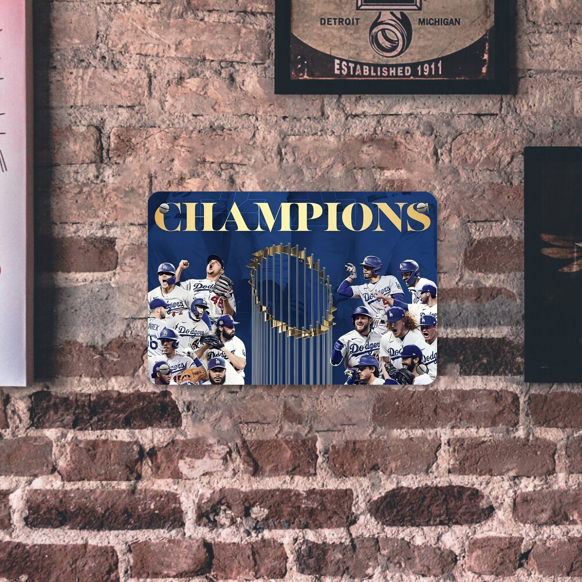  Metal Tin Sign 12x8inch - Premium Full-Print Decorative Wall Art, Durable Rust-Resistant Metal Plaque For Living Room, Bedroom, Kitchen, Office, Bar Décor