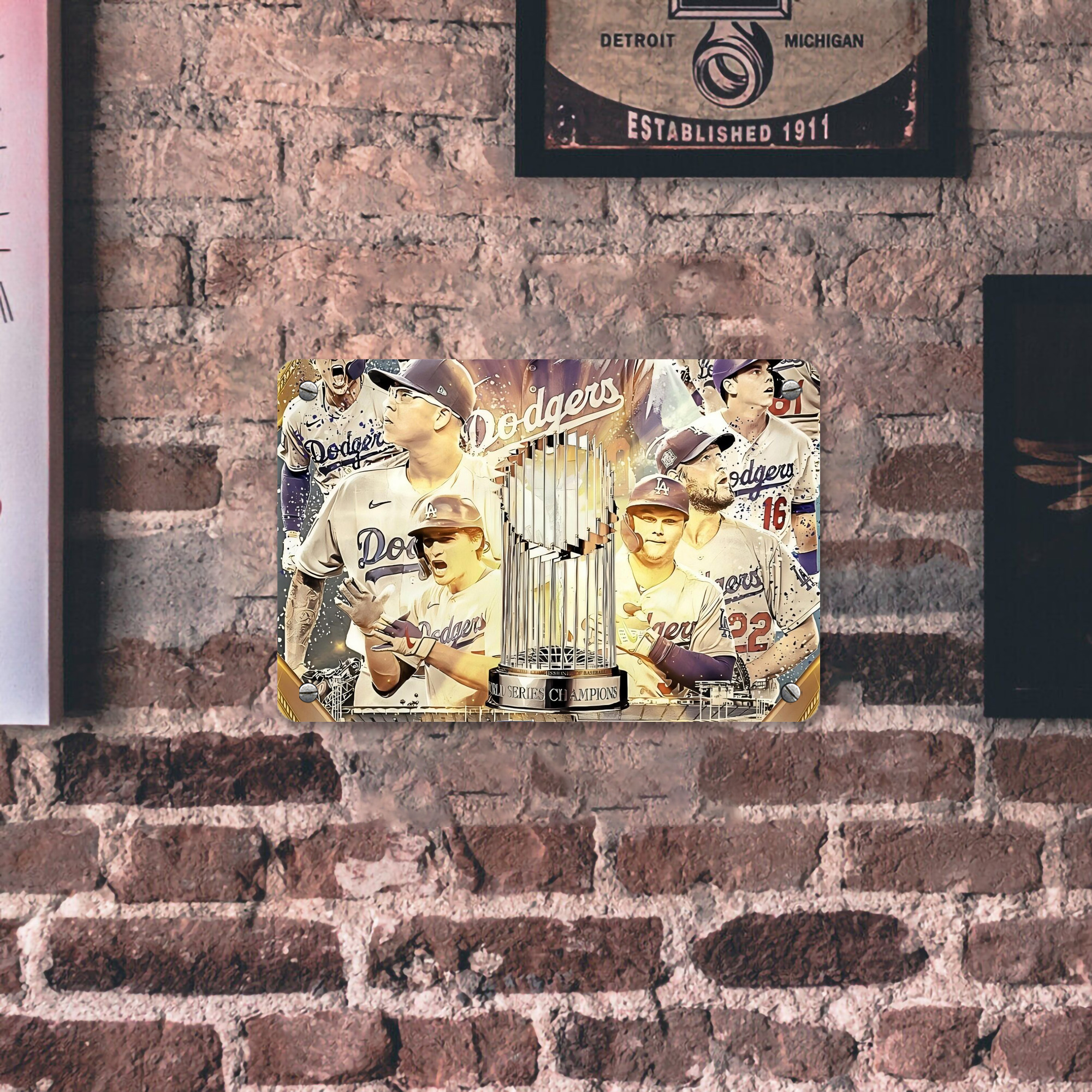  Metal Tin Sign 12x8inch - Premium Full-Print Decorative Wall Art, Durable Rust-Resistant Metal Plaque For Living Room, Bedroom, Kitchen, Office, Bar Décor