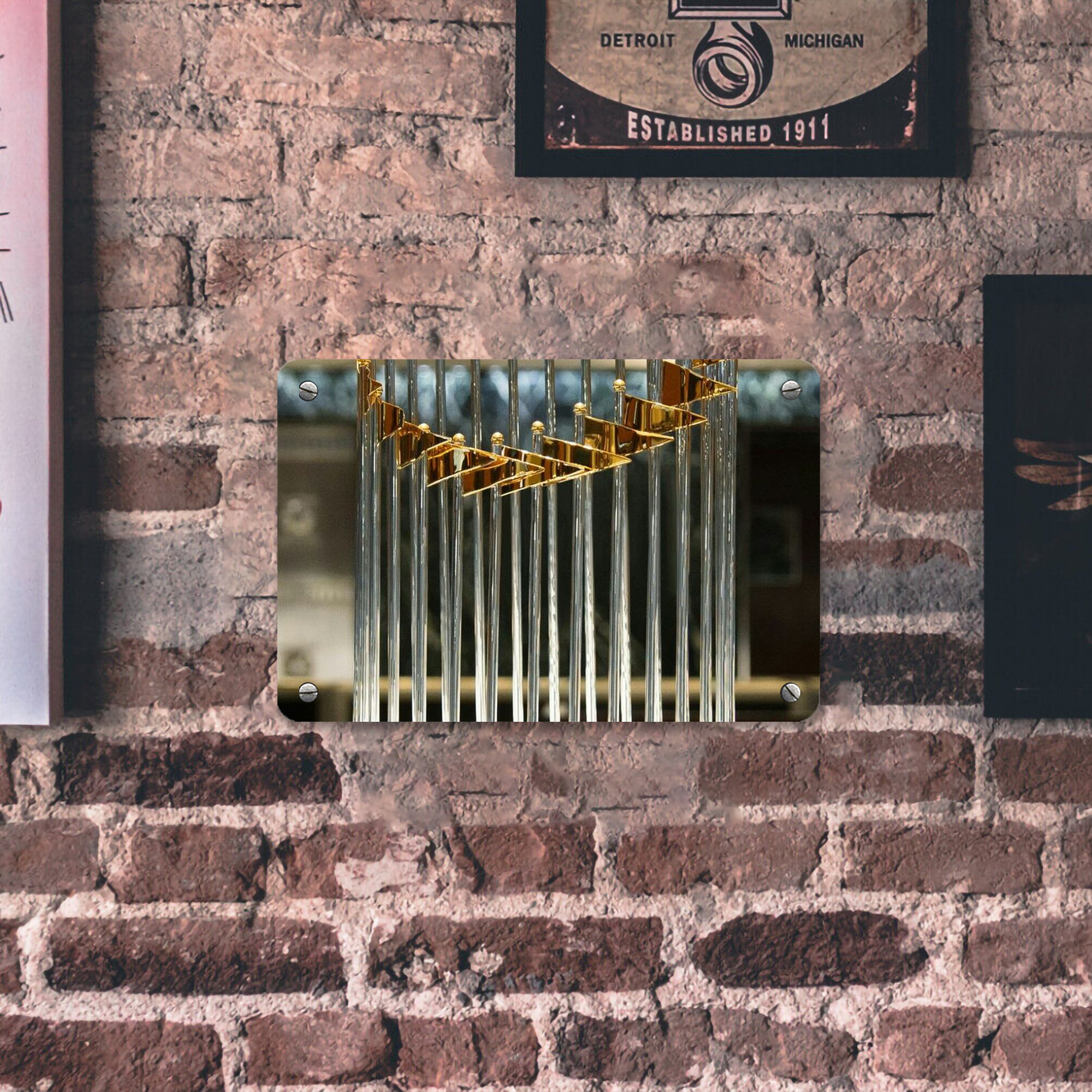  Metal Tin Sign 12x8inch - Premium Full-Print Decorative Wall Art, Durable Rust-Resistant Metal Plaque For Living Room, Bedroom, Kitchen, Office, Bar Décor