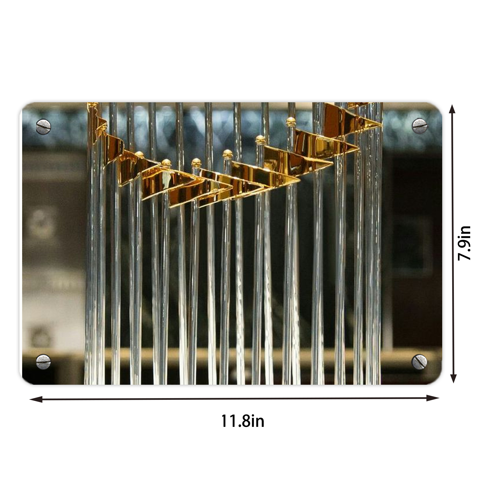  Metal Tin Sign 12x8inch - Premium Full-Print Decorative Wall Art, Durable Rust-Resistant Metal Plaque For Living Room, Bedroom, Kitchen, Office, Bar Décor