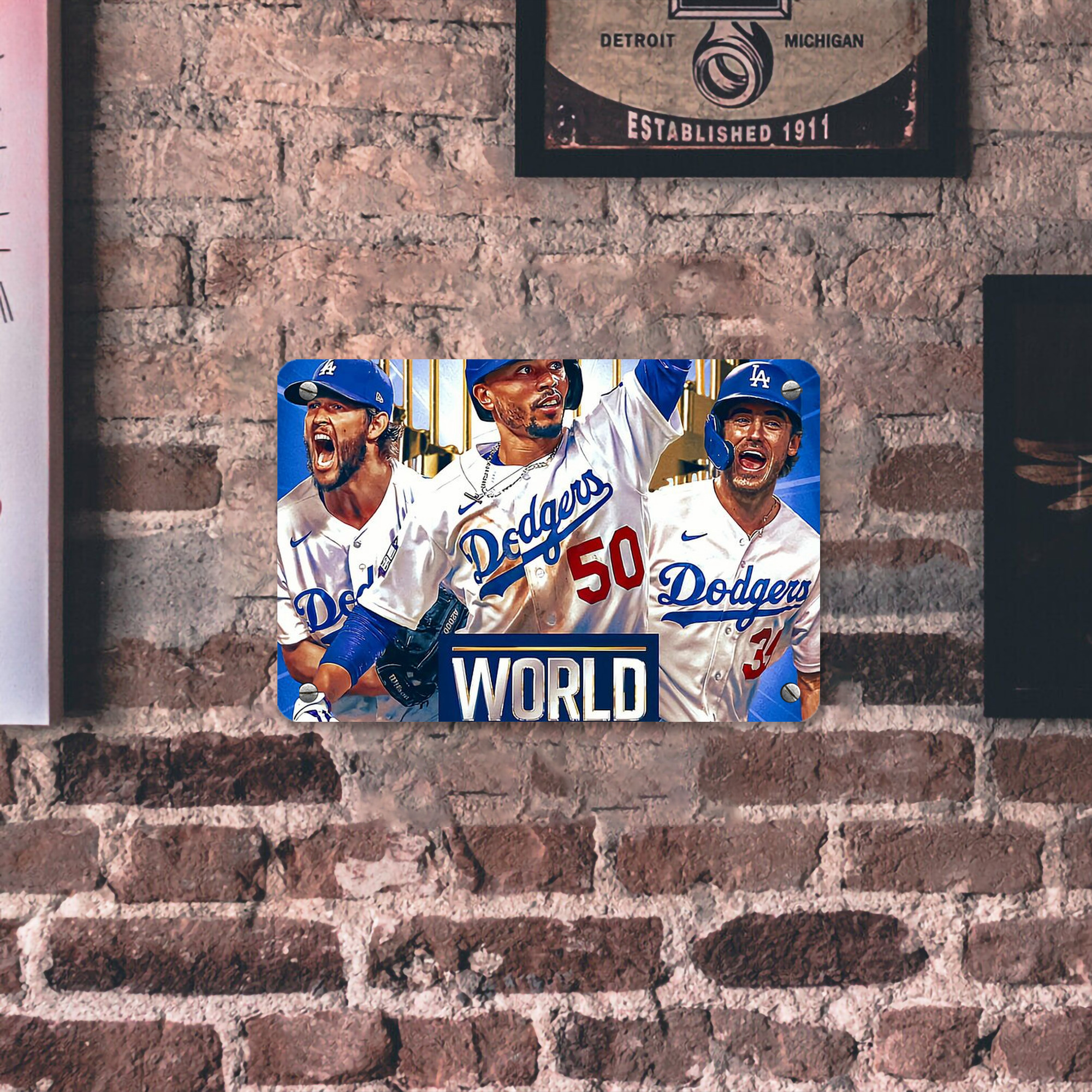  Metal Tin Sign 12x8inch - Premium Full-Print Decorative Wall Art, Durable Rust-Resistant Metal Plaque For Living Room, Bedroom, Kitchen, Office, Bar Décor