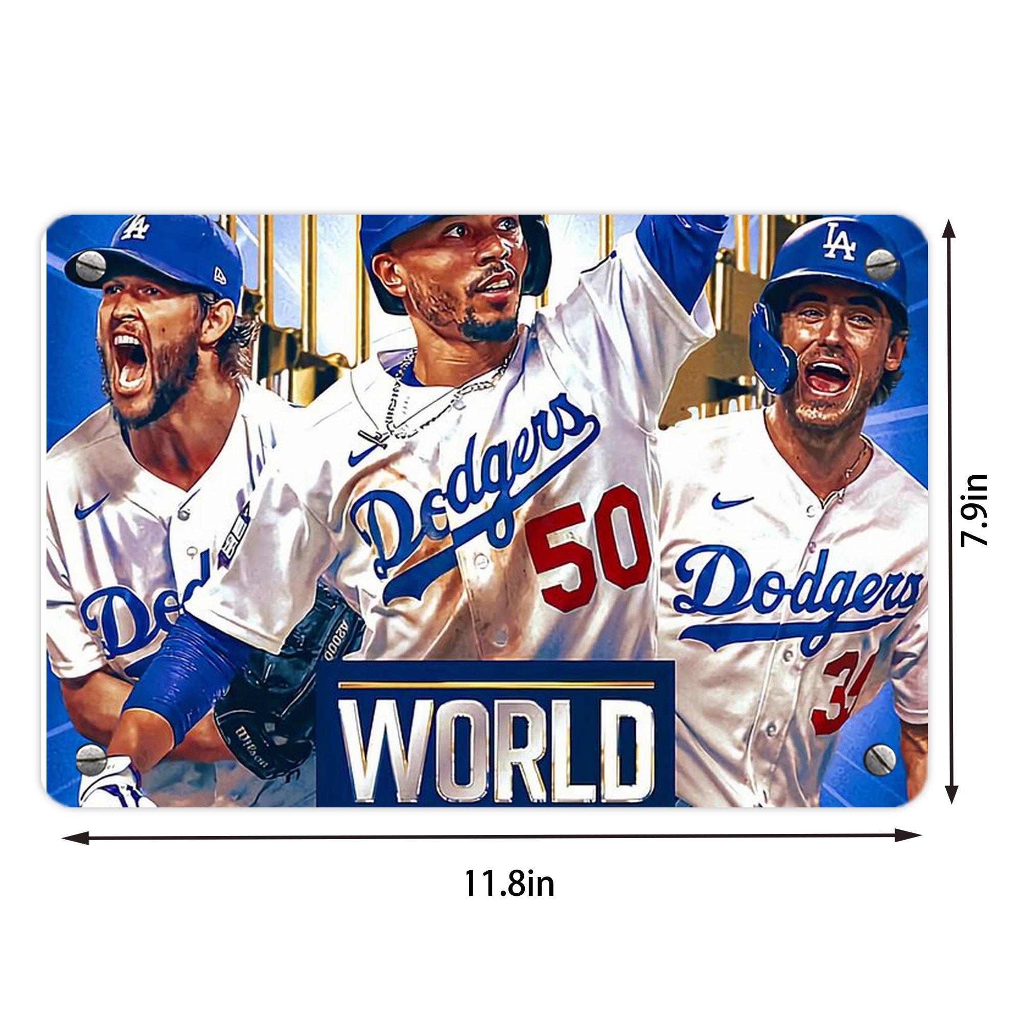  Metal Tin Sign 12x8inch - Premium Full-Print Decorative Wall Art, Durable Rust-Resistant Metal Plaque For Living Room, Bedroom, Kitchen, Office, Bar Décor