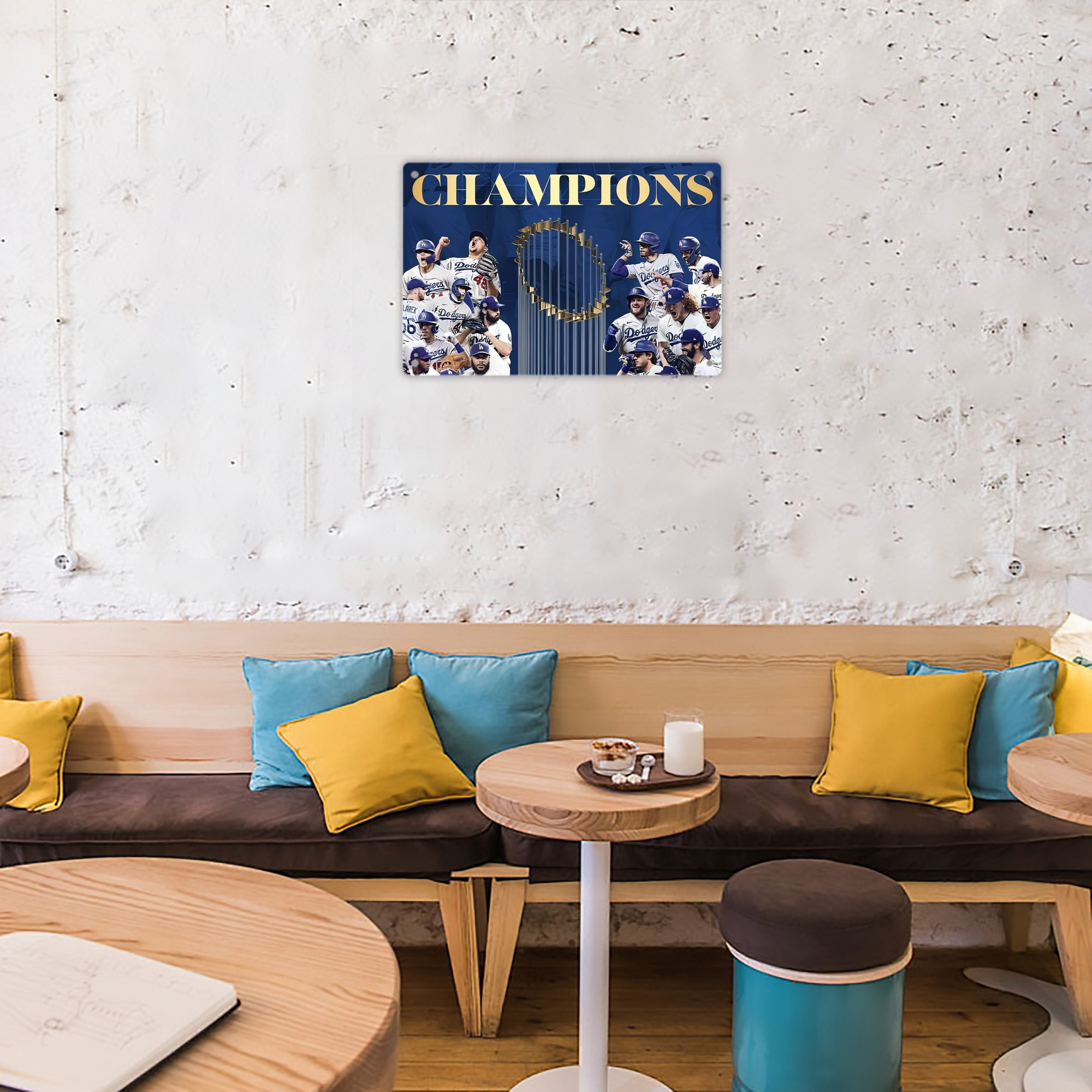  Decorative Aluminum Plaque – Horizontal Design – Durable, Stylish, Easy To Install – Ideal For Home, Office, Bar, And More