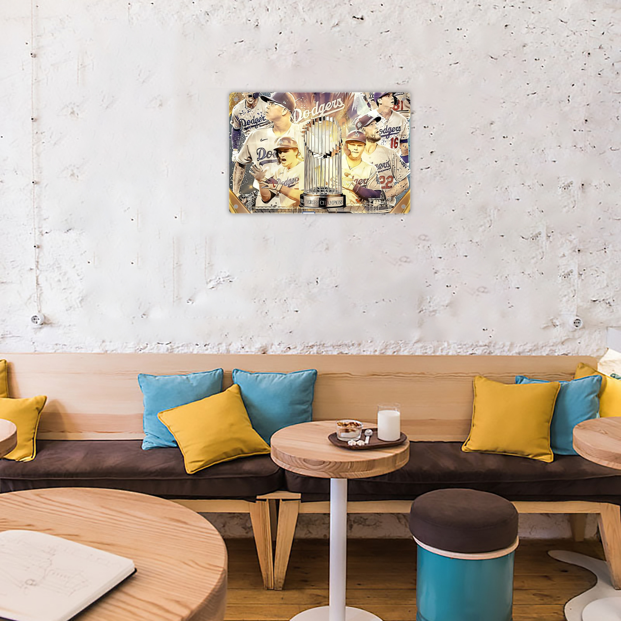  Decorative Aluminum Plaque – Horizontal Design – Durable, Stylish, Easy To Install – Ideal For Home, Office, Bar, And More