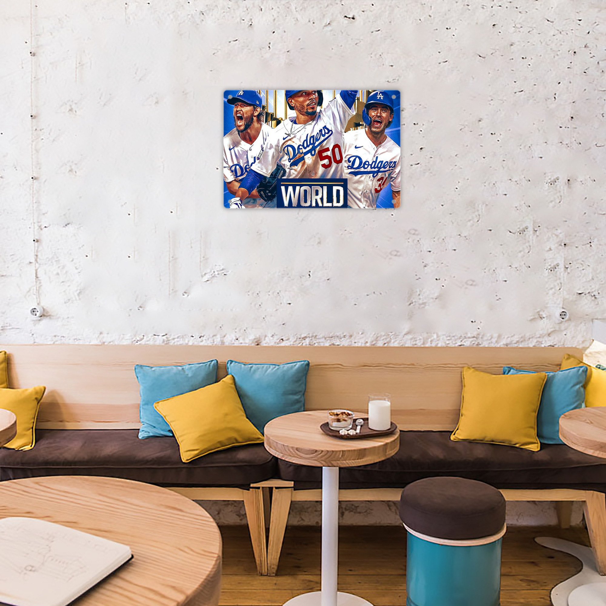  Decorative Aluminum Plaque – Horizontal Design – Durable, Stylish, Easy To Install – Ideal For Home, Office, Bar, And More