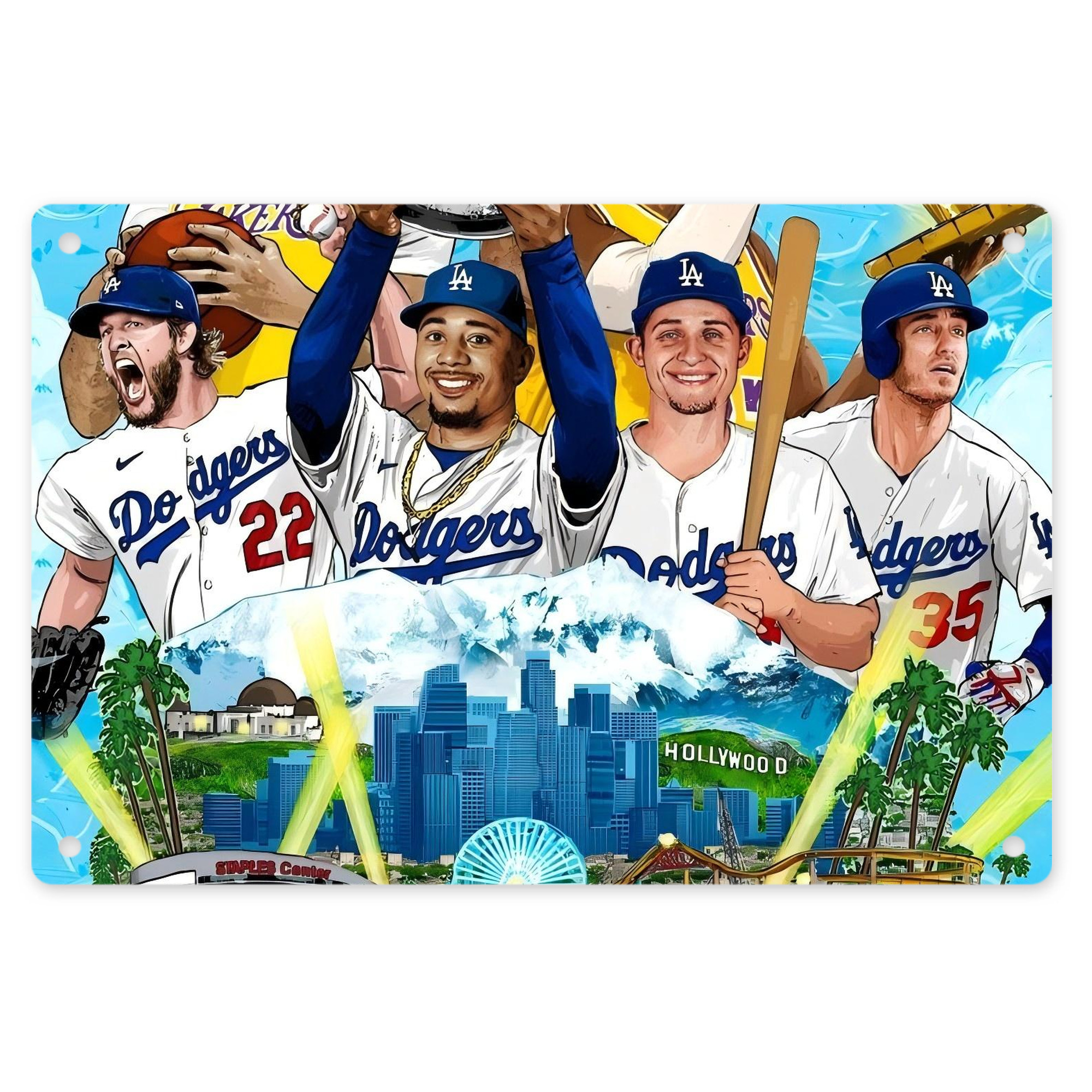  Decorative Aluminum Plaque – Horizontal Design – Durable, Stylish, Easy To Install – Ideal For Home, Office, Bar, And More