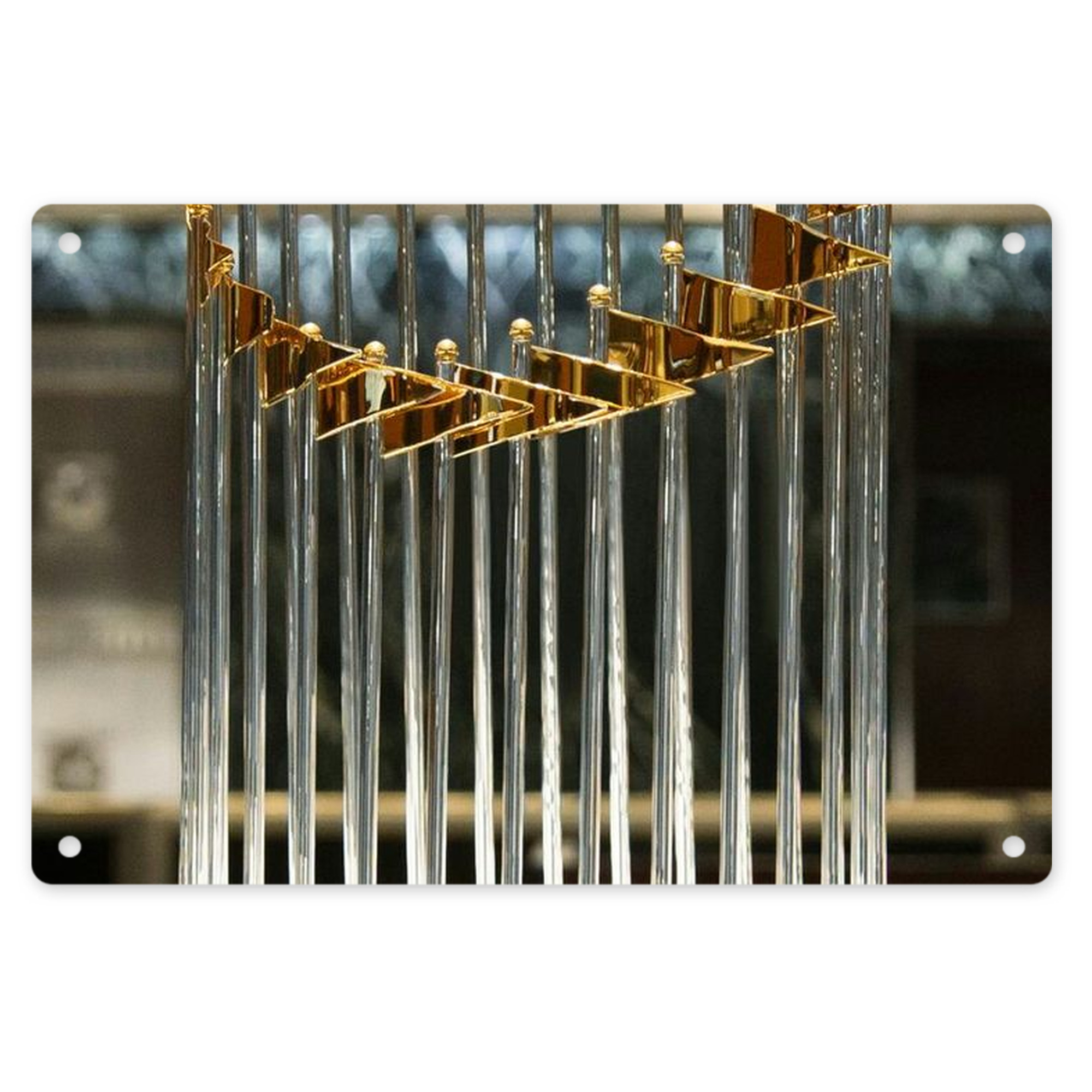  Decorative Aluminum Plaque – Horizontal Design – Durable, Stylish, Easy To Install – Ideal For Home, Office, Bar, And More