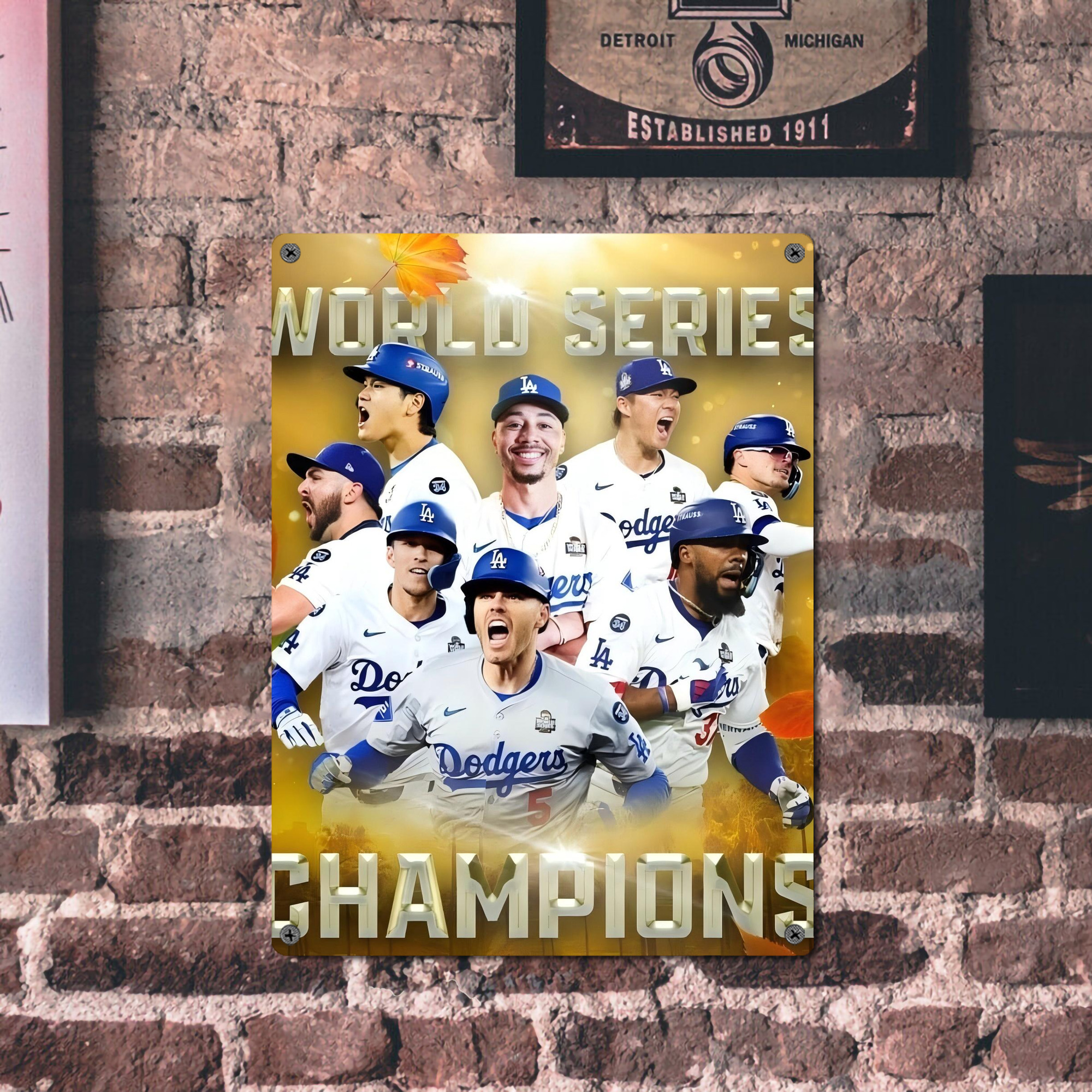  Vintage Metal Tin Sign 12x16inch – Retro Wall Art Decor For Home, Bar, Kitchen, Bedroom, Office – Durable Iron Sheet Poster, Easy To Hang, Full-Color Printing