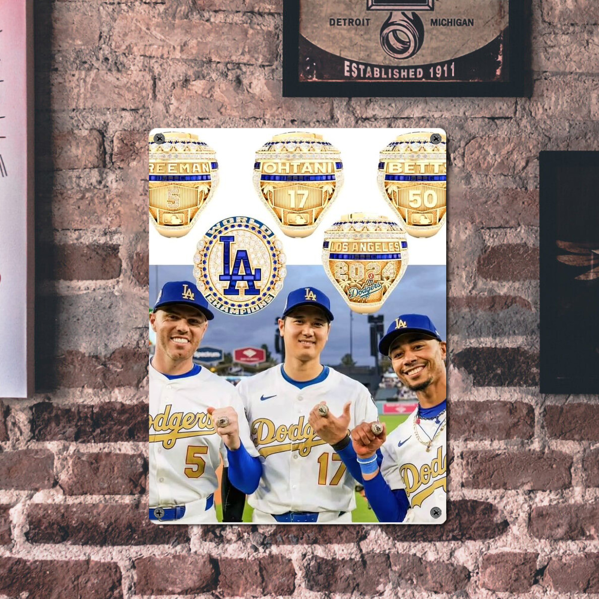  Vintage Metal Tin Sign 12x16inch – Retro Wall Art Decor For Home, Bar, Kitchen, Bedroom, Office – Durable Iron Sheet Poster, Easy To Hang, Full-Color Printing