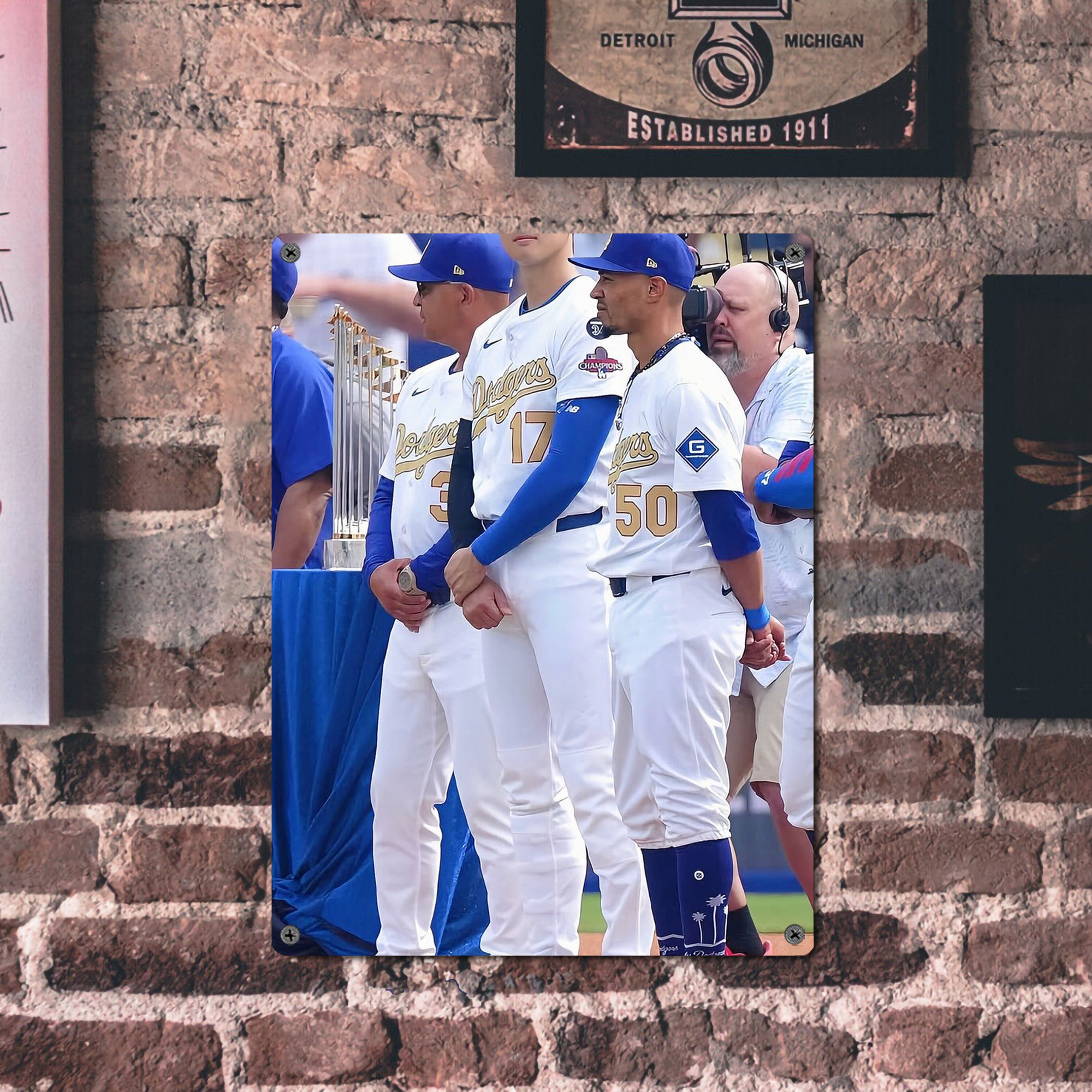  Vintage Metal Tin Sign 12x16inch – Retro Wall Art Decor For Home, Bar, Kitchen, Bedroom, Office – Durable Iron Sheet Poster, Easy To Hang, Full-Color Printing