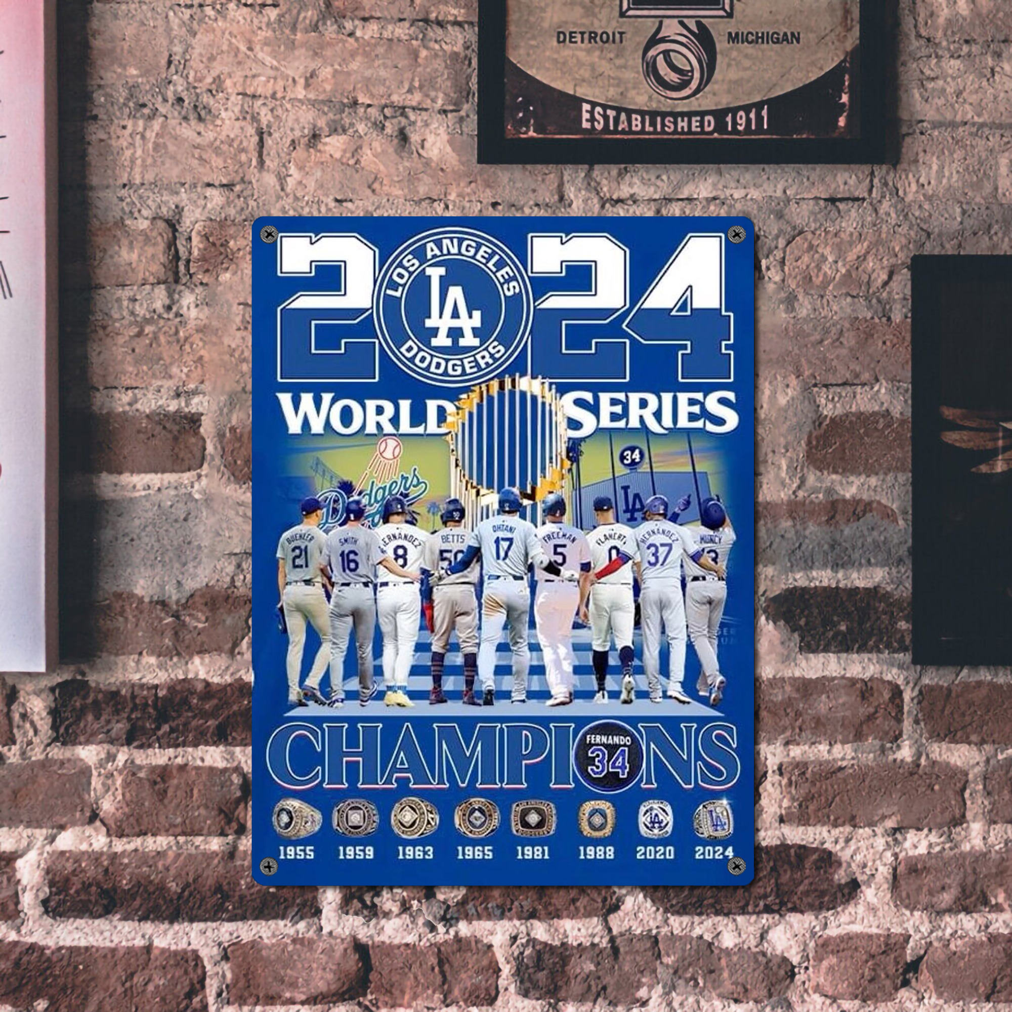  Vintage Metal Tin Sign 12x16inch – Retro Wall Art Decor For Home, Bar, Kitchen, Bedroom, Office – Durable Iron Sheet Poster, Easy To Hang, Full-Color Printing