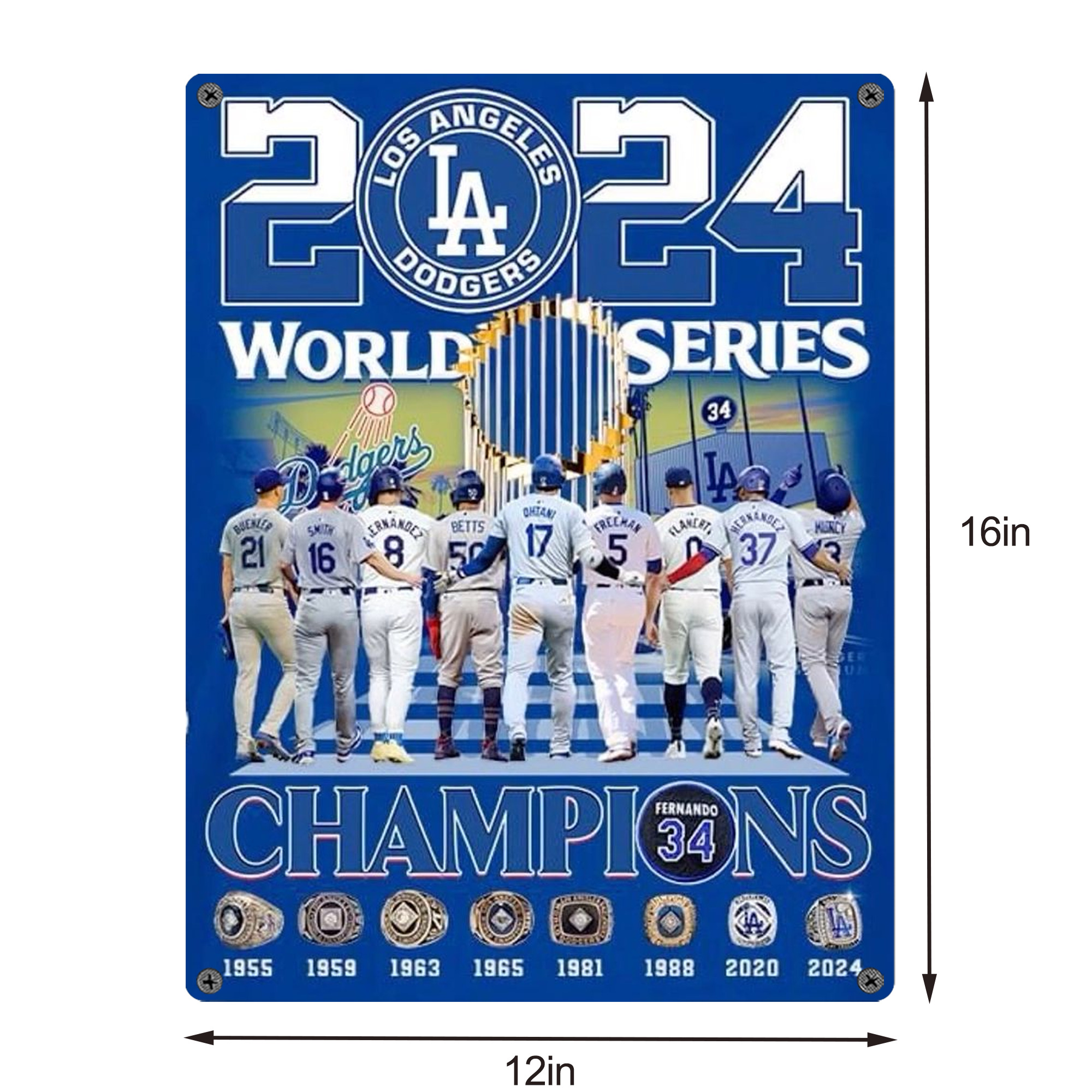  Vintage Metal Tin Sign 12x16inch – Retro Wall Art Decor For Home, Bar, Kitchen, Bedroom, Office – Durable Iron Sheet Poster, Easy To Hang, Full-Color Printing