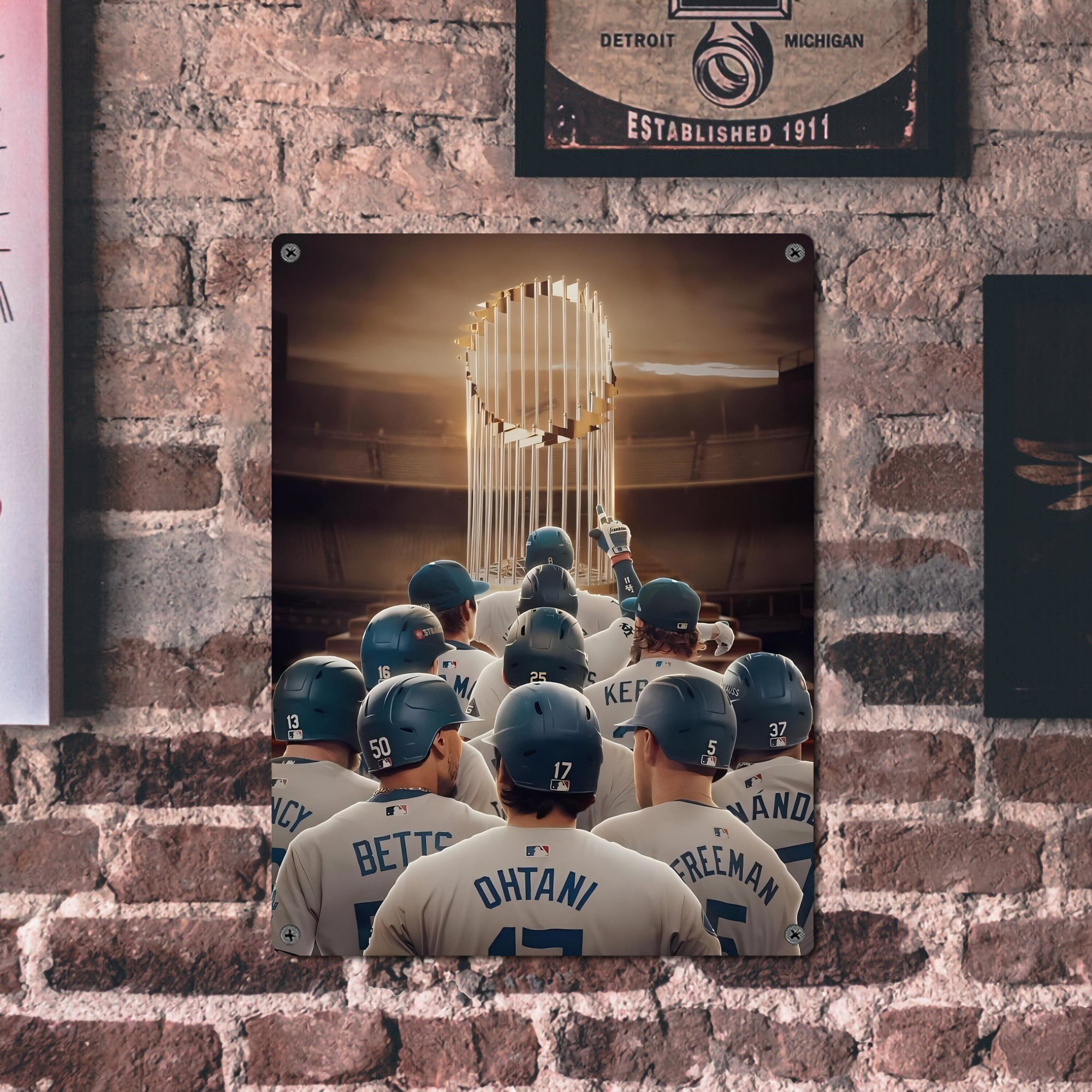  Vintage Metal Tin Sign 12x16inch – Retro Wall Art Decor For Home, Bar, Kitchen, Bedroom, Office – Durable Iron Sheet Poster, Easy To Hang, Full-Color Printing