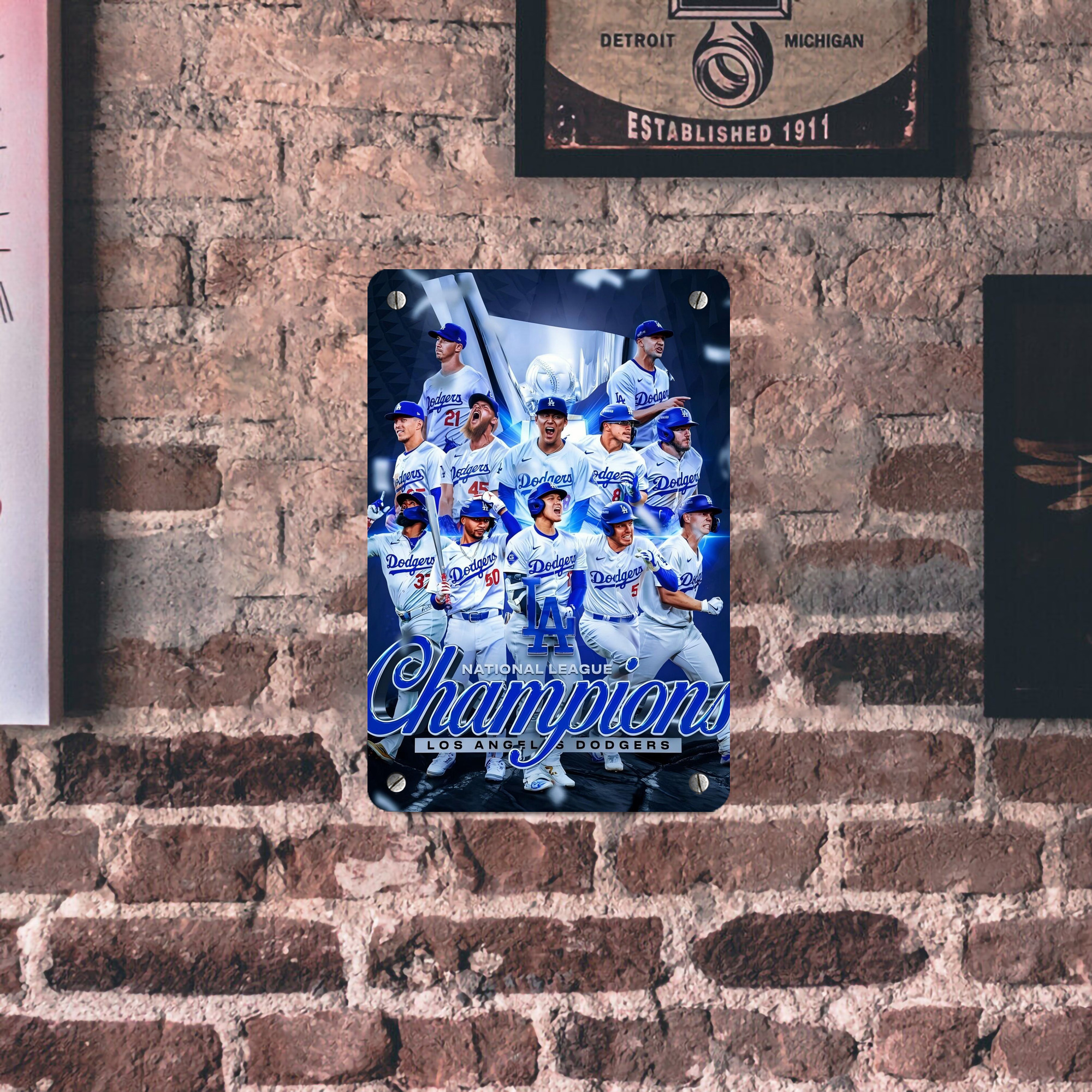  Metal Tin Sign 8x12inch - High-Quality Full-Print Decorative Wall Art, Durable Rust-Resistant Metal Plaque For Living Room, Bedroom, Kitchen, Office, Bar Décor