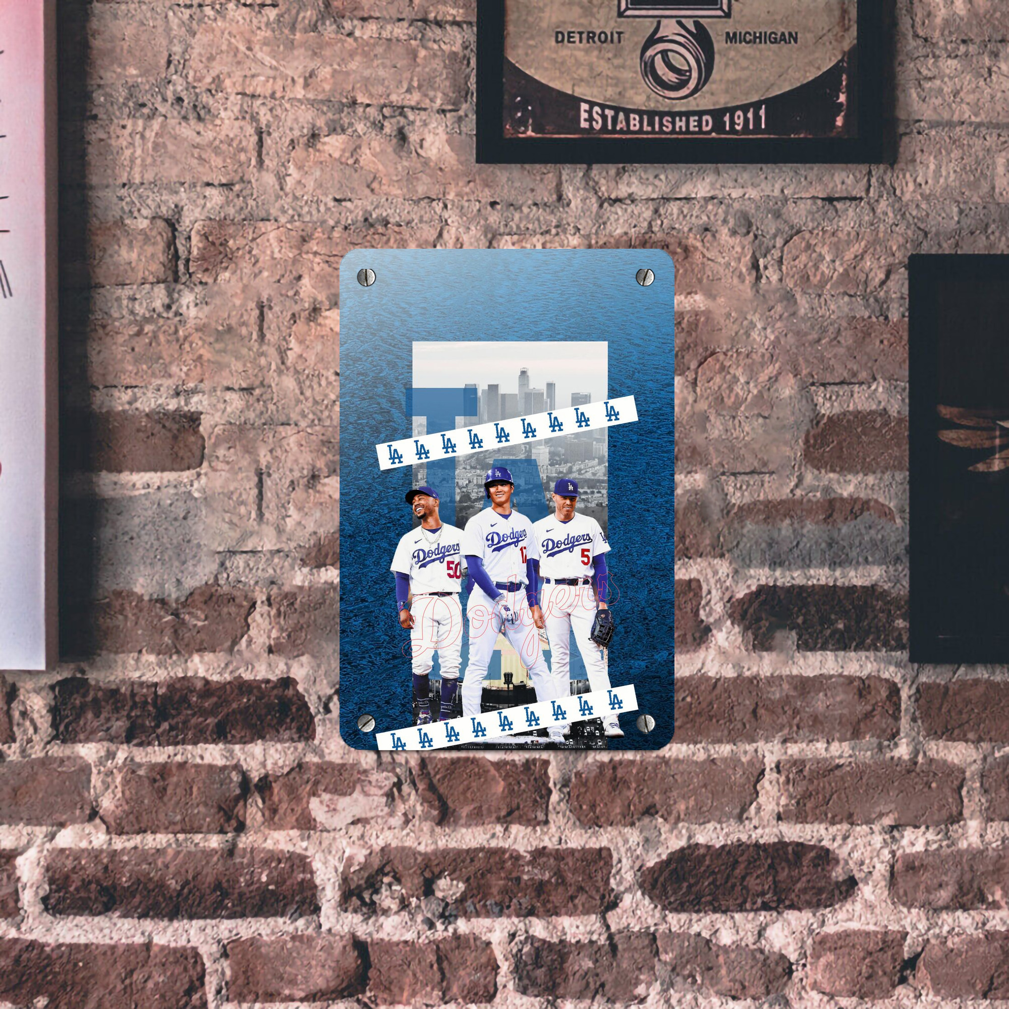  Metal Tin Sign 8x12inch - High-Quality Full-Print Decorative Wall Art, Durable Rust-Resistant Metal Plaque For Living Room, Bedroom, Kitchen, Office, Bar Décor