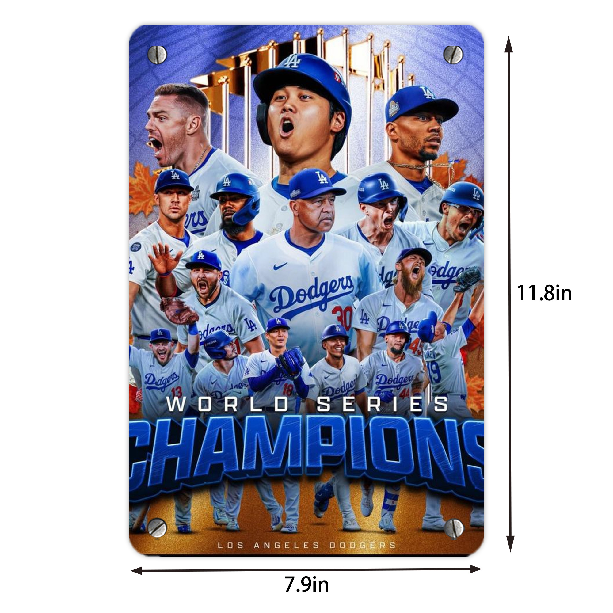  Metal Tin Sign 8x12inch - High-Quality Full-Print Decorative Wall Art, Durable Rust-Resistant Metal Plaque For Living Room, Bedroom, Kitchen, Office, Bar Décor