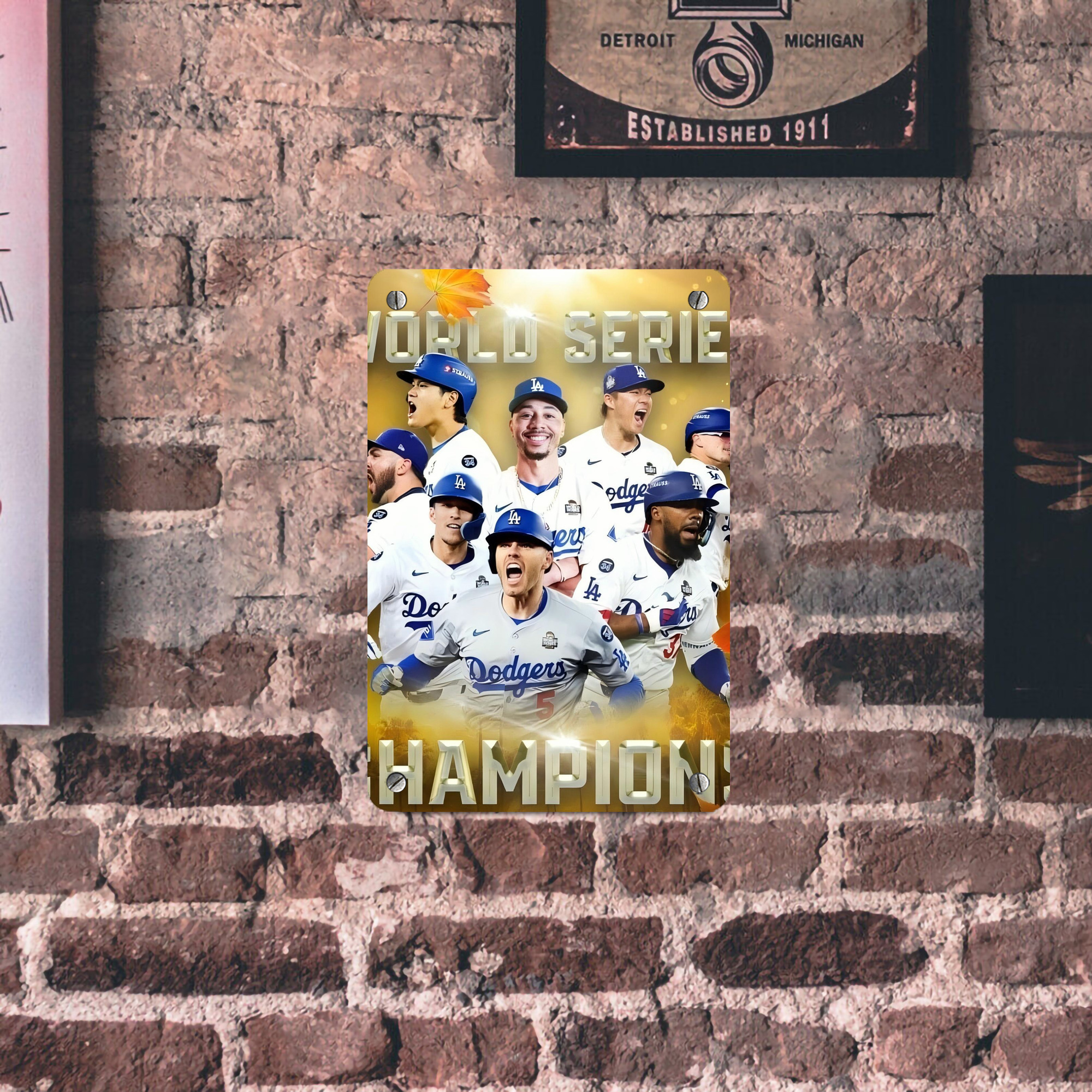  Metal Tin Sign 8x12inch - High-Quality Full-Print Decorative Wall Art, Durable Rust-Resistant Metal Plaque For Living Room, Bedroom, Kitchen, Office, Bar Décor