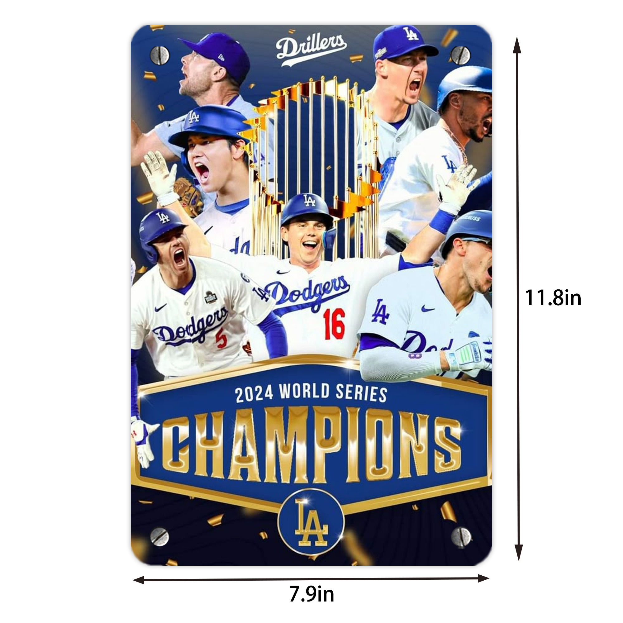  Metal Tin Sign 8x12inch - High-Quality Full-Print Decorative Wall Art, Durable Rust-Resistant Metal Plaque For Living Room, Bedroom, Kitchen, Office, Bar Décor