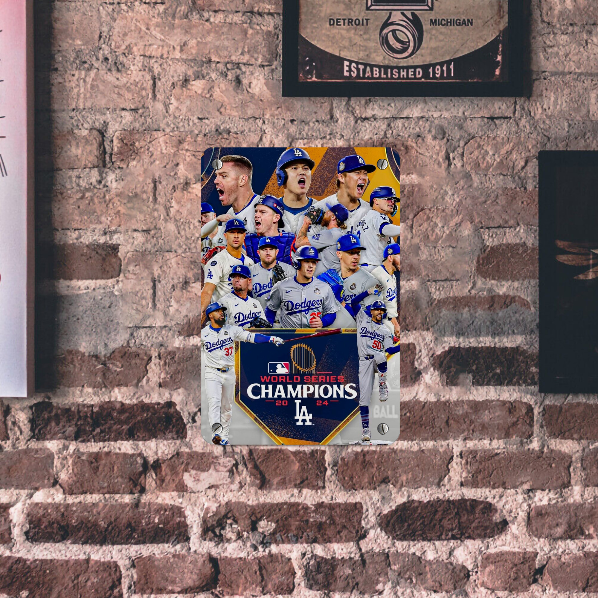  Metal Tin Sign 8x12inch - High-Quality Full-Print Decorative Wall Art, Durable Rust-Resistant Metal Plaque For Living Room, Bedroom, Kitchen, Office, Bar Décor