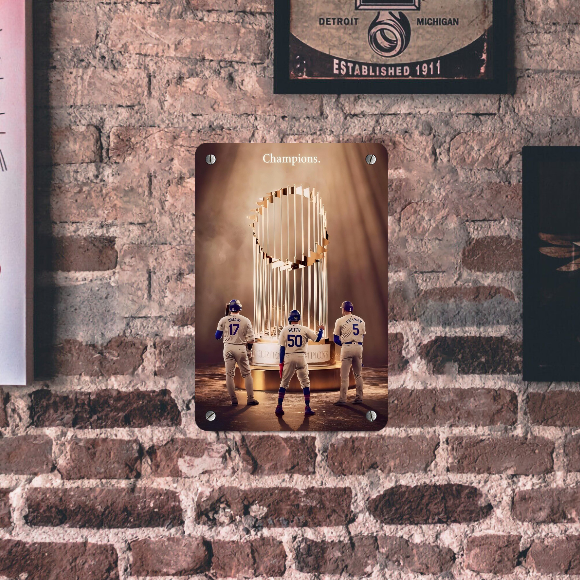  Metal Tin Sign 8x12inch - High-Quality Full-Print Decorative Wall Art, Durable Rust-Resistant Metal Plaque For Living Room, Bedroom, Kitchen, Office, Bar Décor