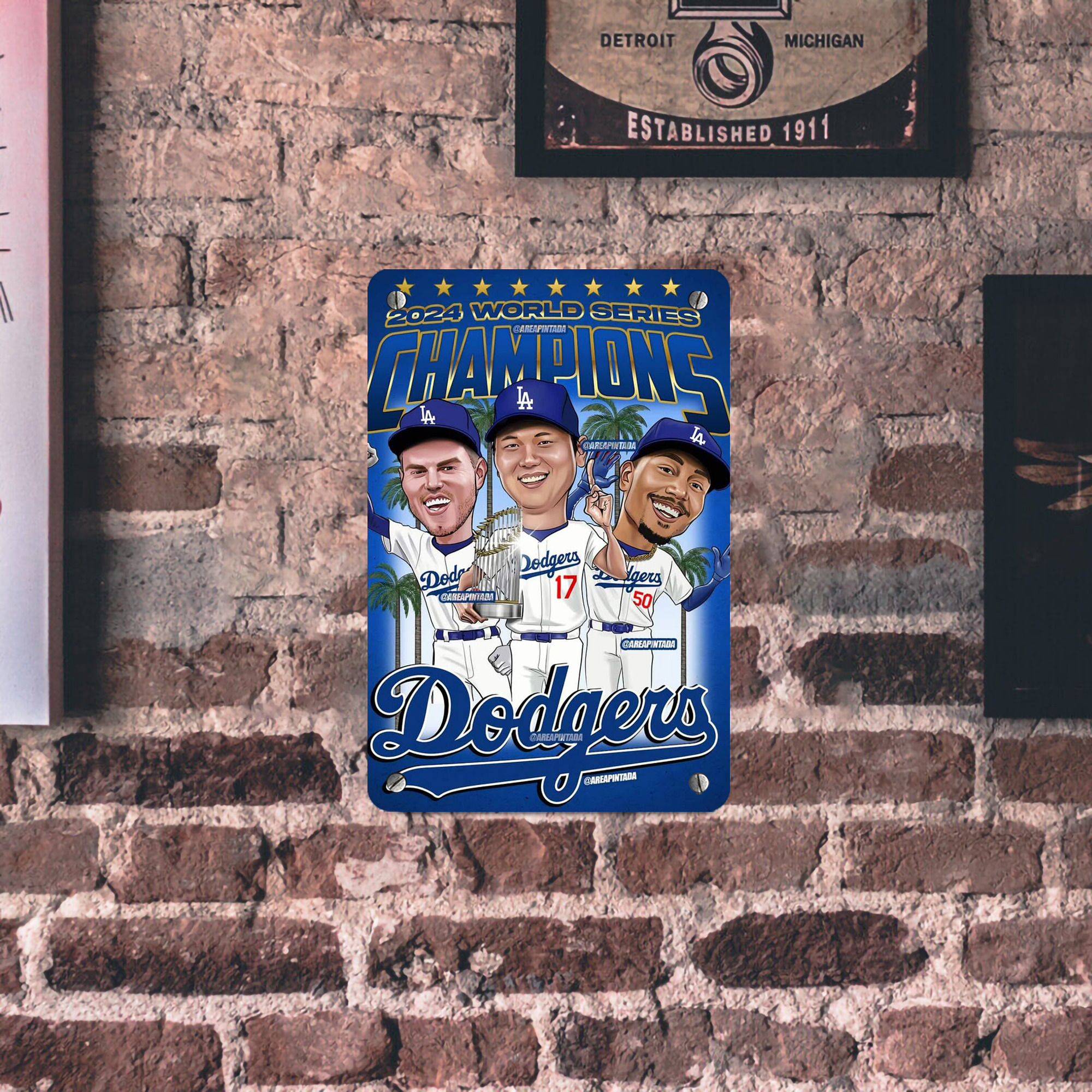  Metal Tin Sign 8x12inch - High-Quality Full-Print Decorative Wall Art, Durable Rust-Resistant Metal Plaque For Living Room, Bedroom, Kitchen, Office, Bar Décor